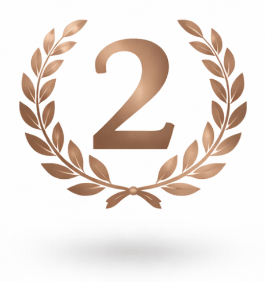 Bronze 2 with a laurel wreath