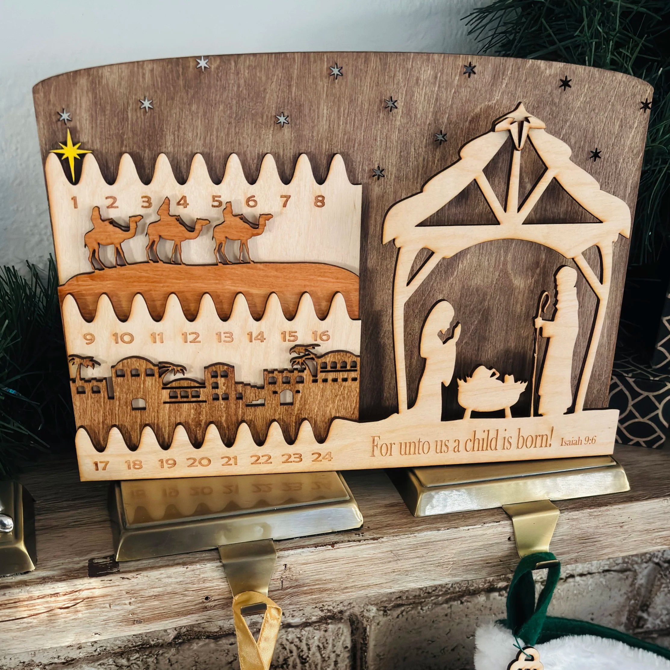 Nativity Scene Advent Calendar