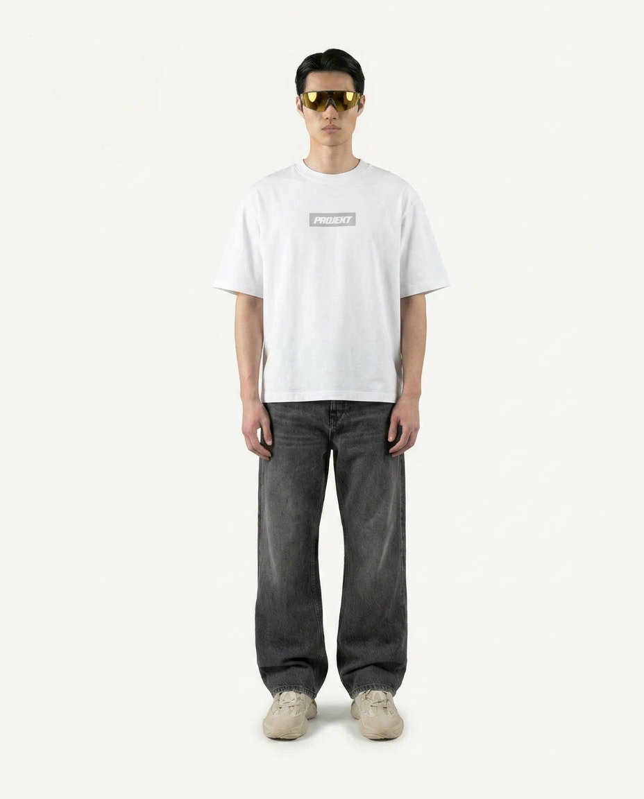"PROJEKT SLANTED" Oversized T-Shirt