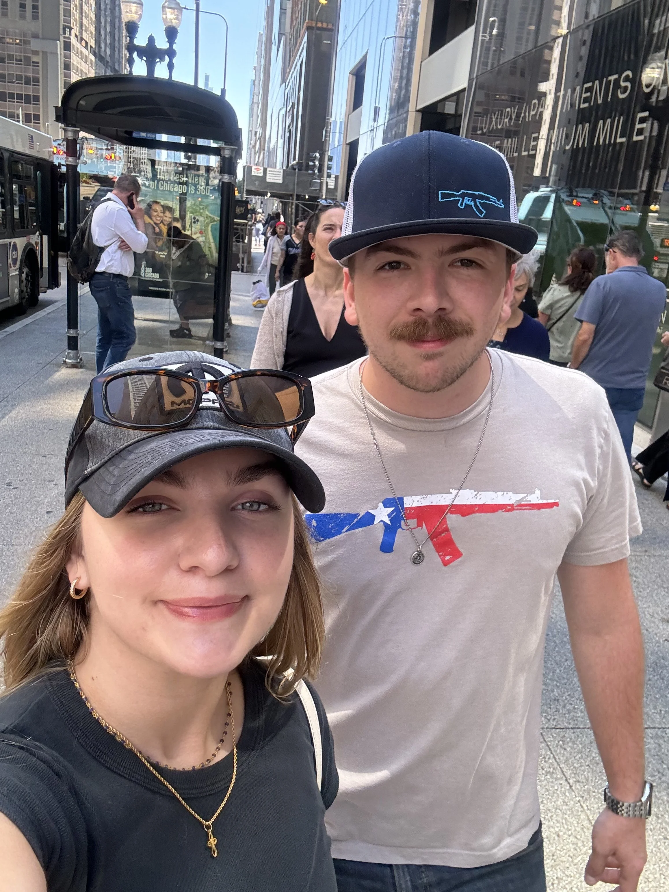 Chicago 2024! RIP Gabrielle's sunglasses (they lie at the bottom of the Chicago River)