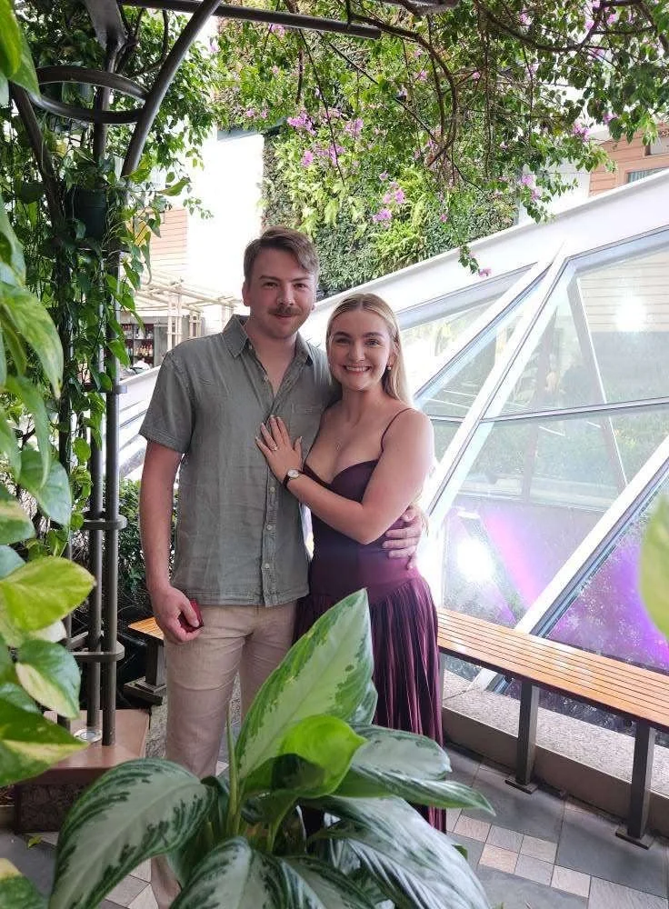 When we got ENGAGED! 