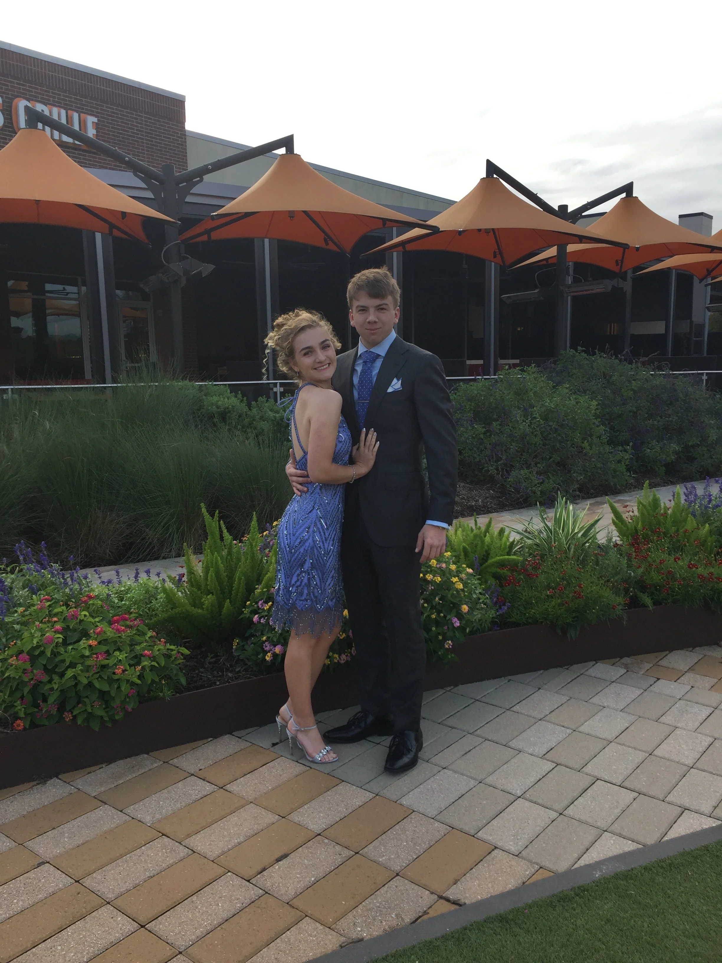 Our 2nd homecoming (this time we were actually dating)