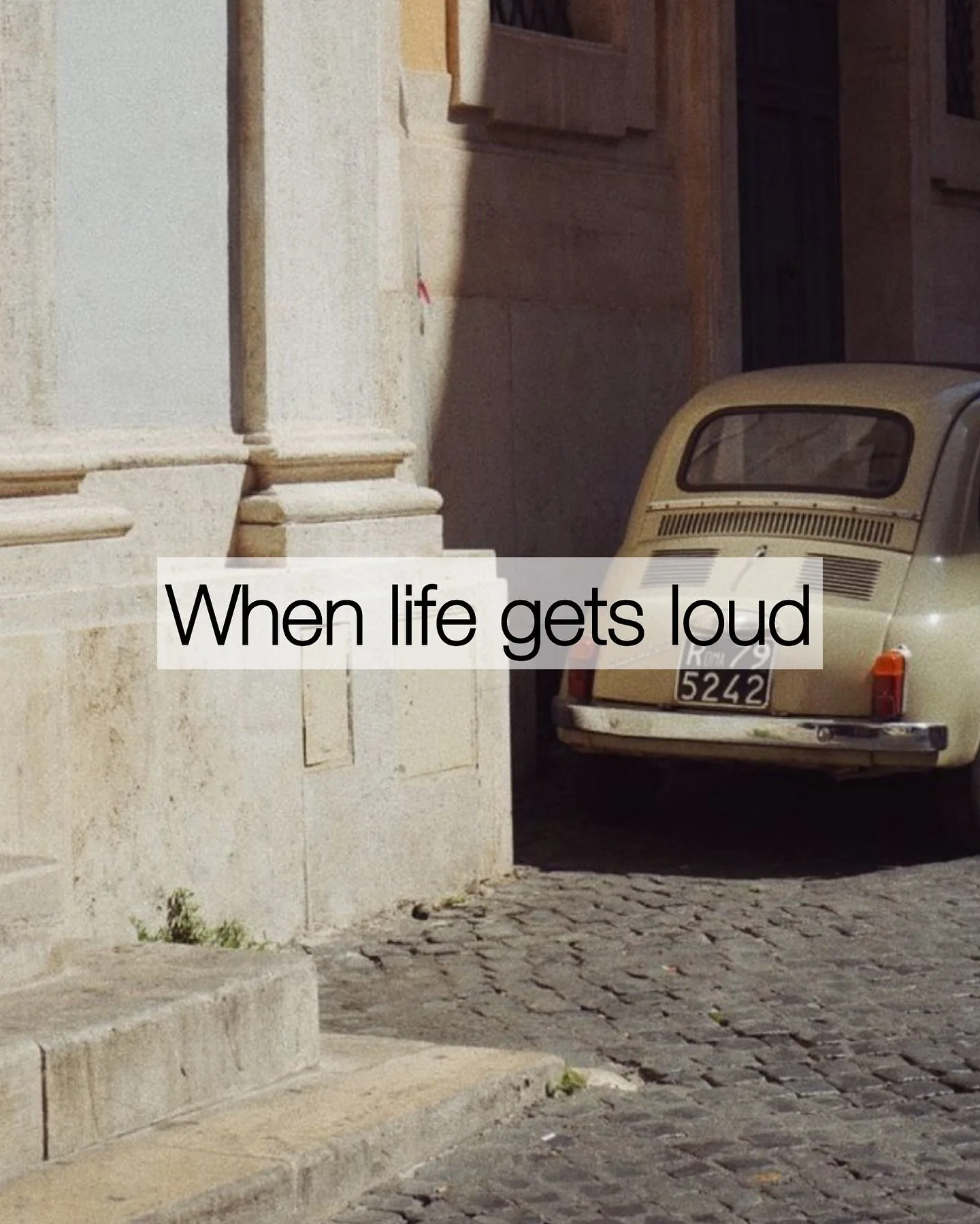 When life gets loud, how do you listen for what&rsquo;s true - and remember where you belong?

Sometimes belonging begins not with noise, but with a breath.
When you pause long enough to notice what&rsquo;s still and kind inside you - truth starts to
