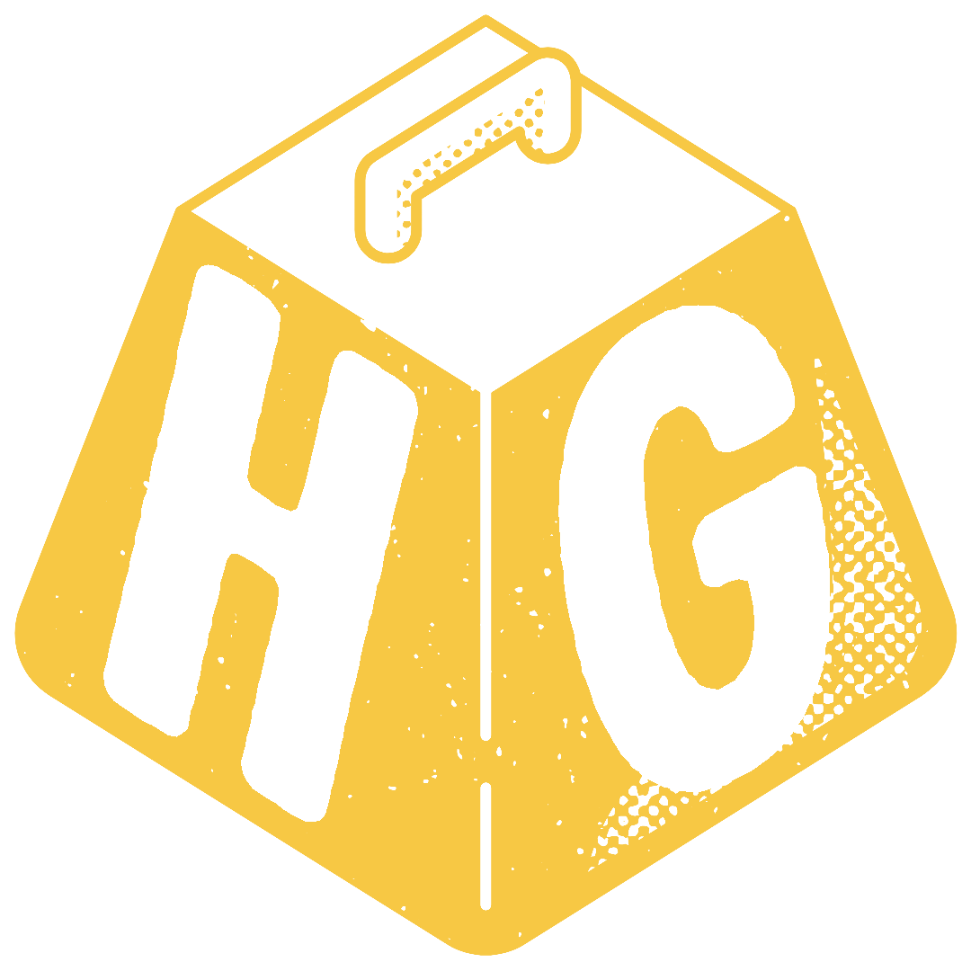Haus of Grams HG weight logomark