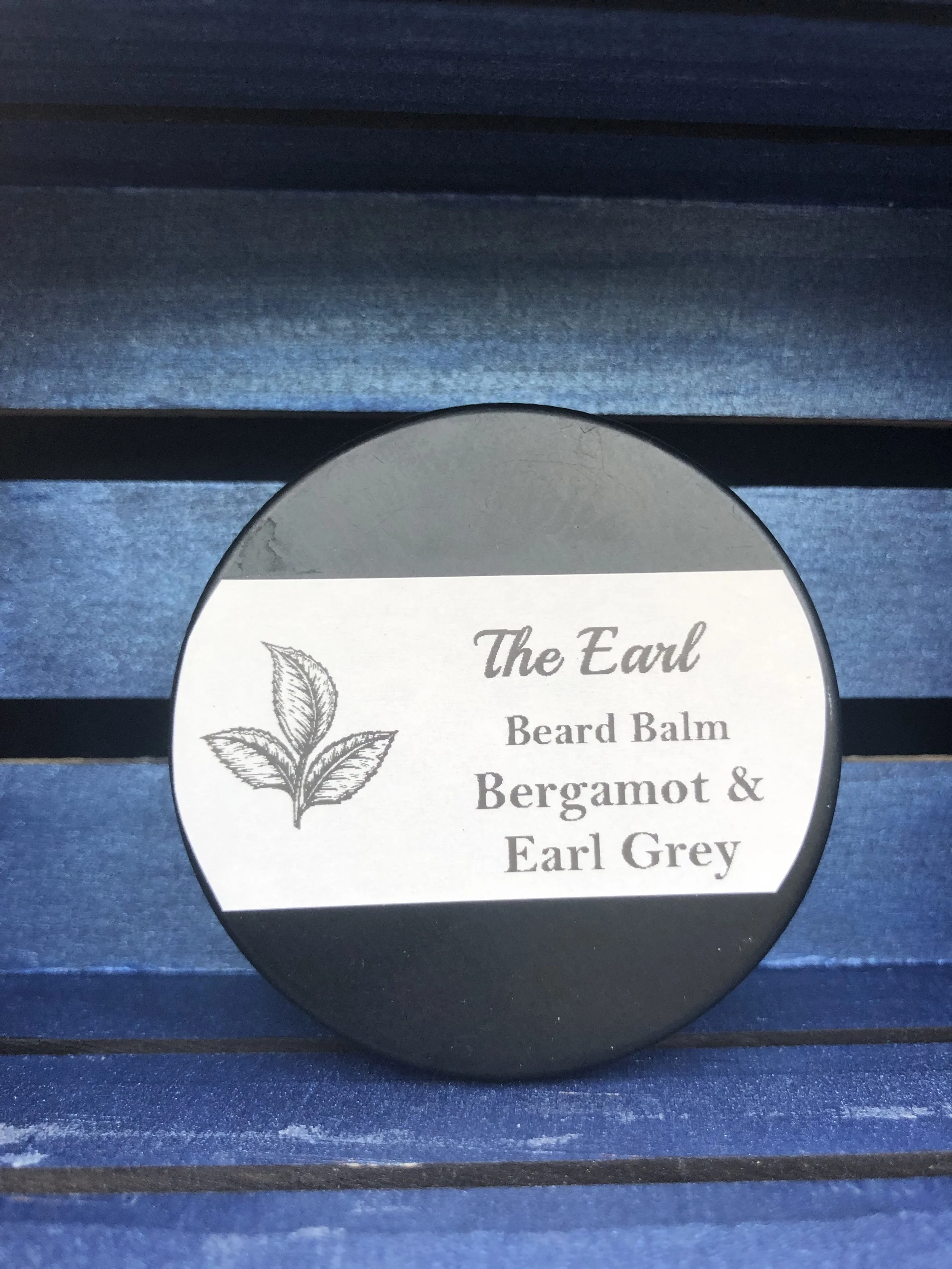 The Earl: Bergamot & Earl Grey Tea Leaves Beard Balm
