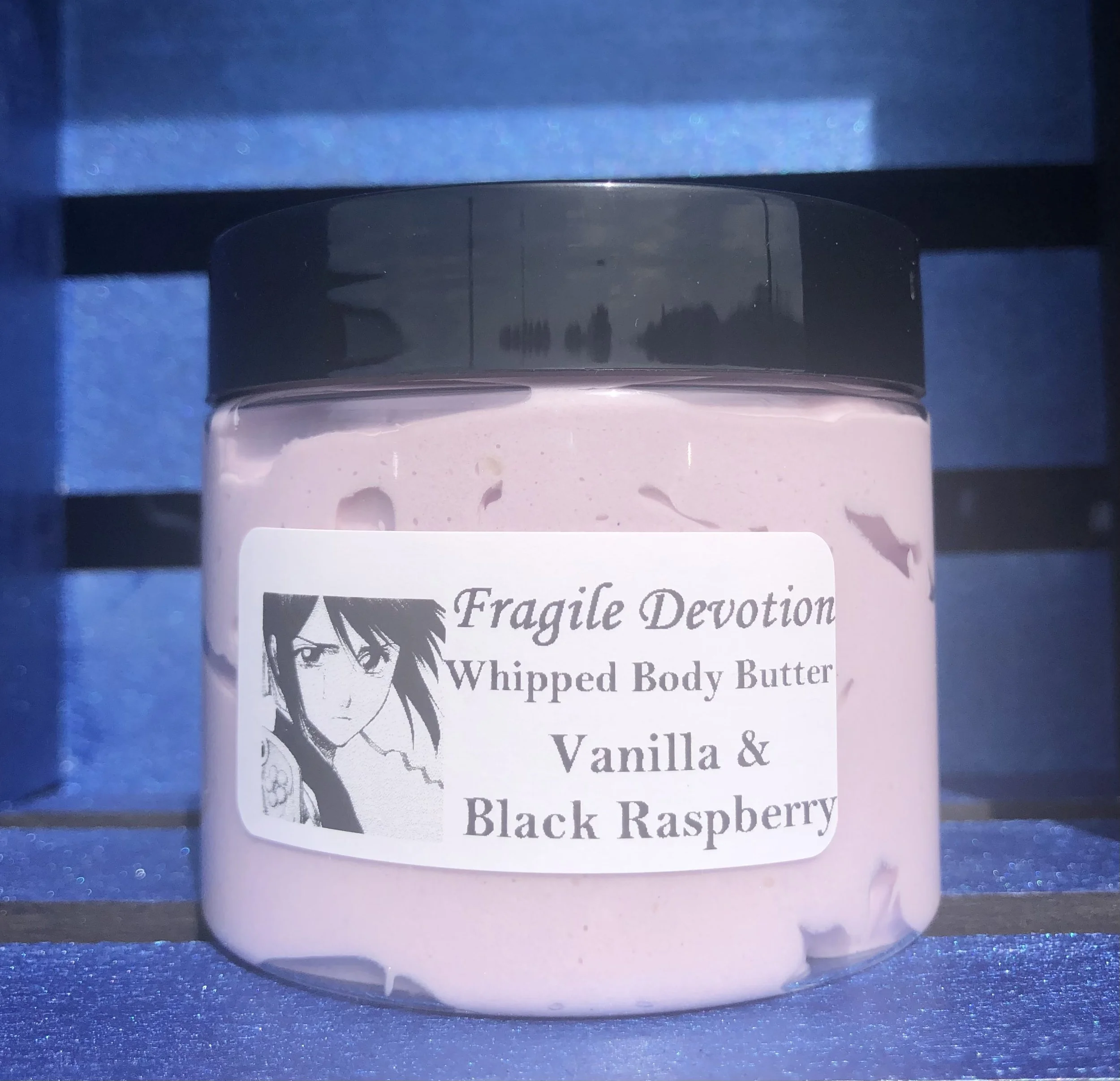 Fragile Devotion: Vanilla & Black Raspberry Whipped Body Butter