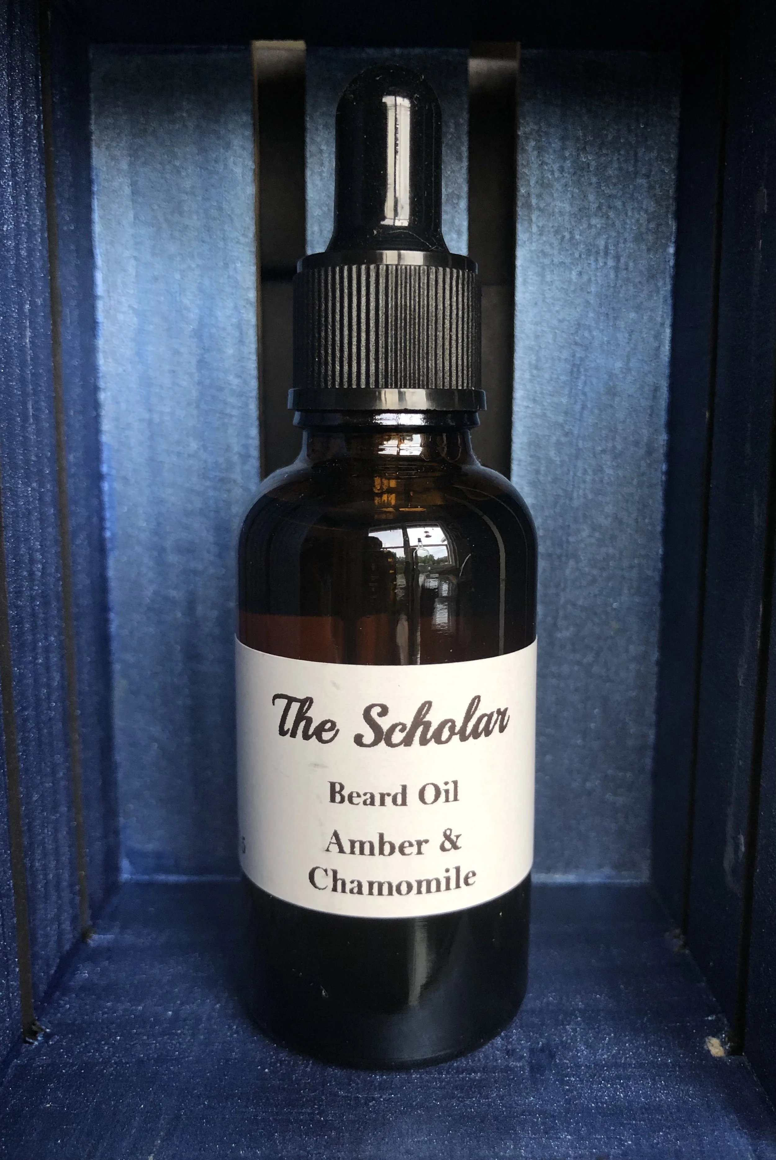 The Scholar: Amber & Chamomile Beard Oil
