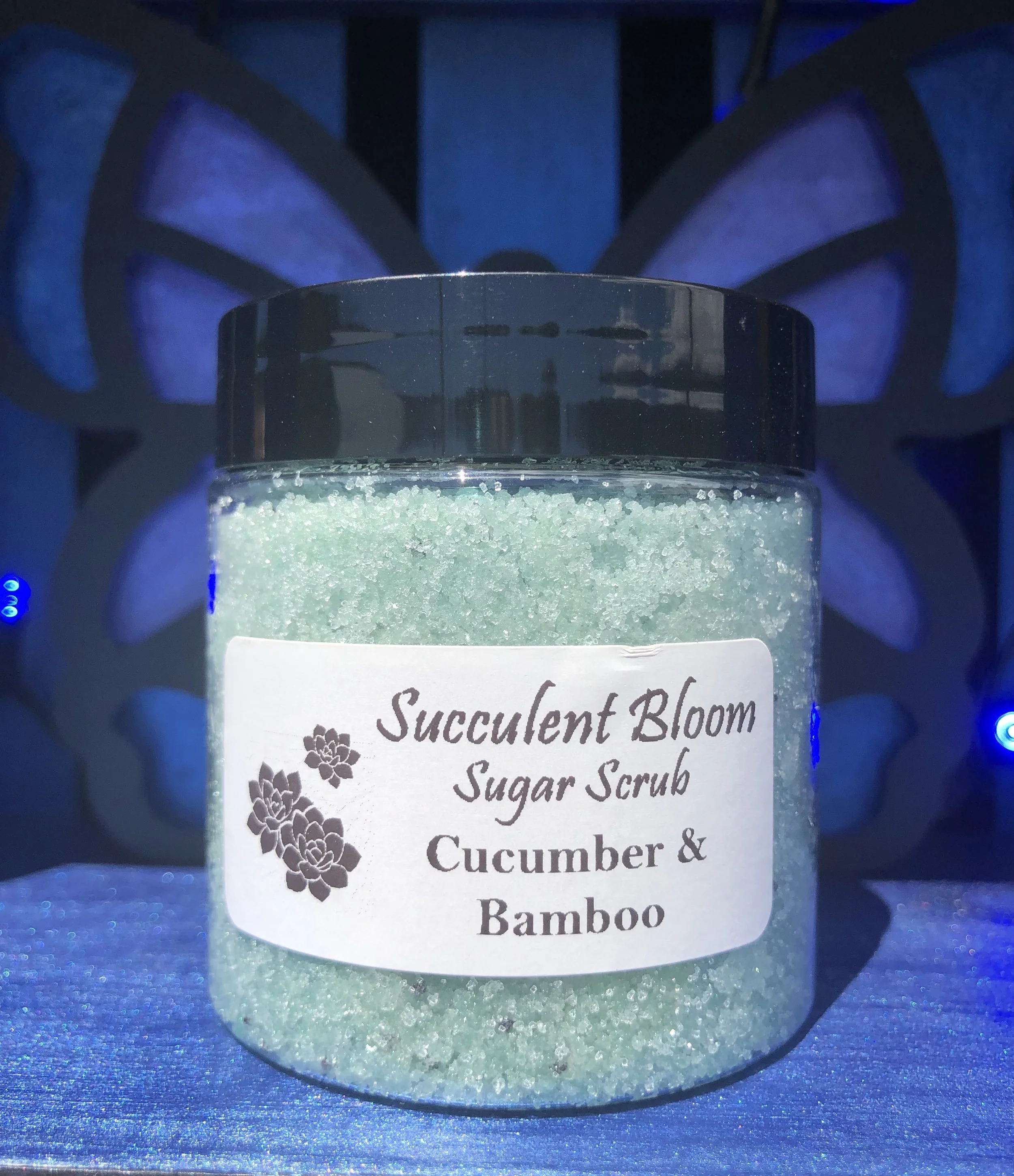 Succulent Bloom: Cucumber & Bamboo Sugar Scrub