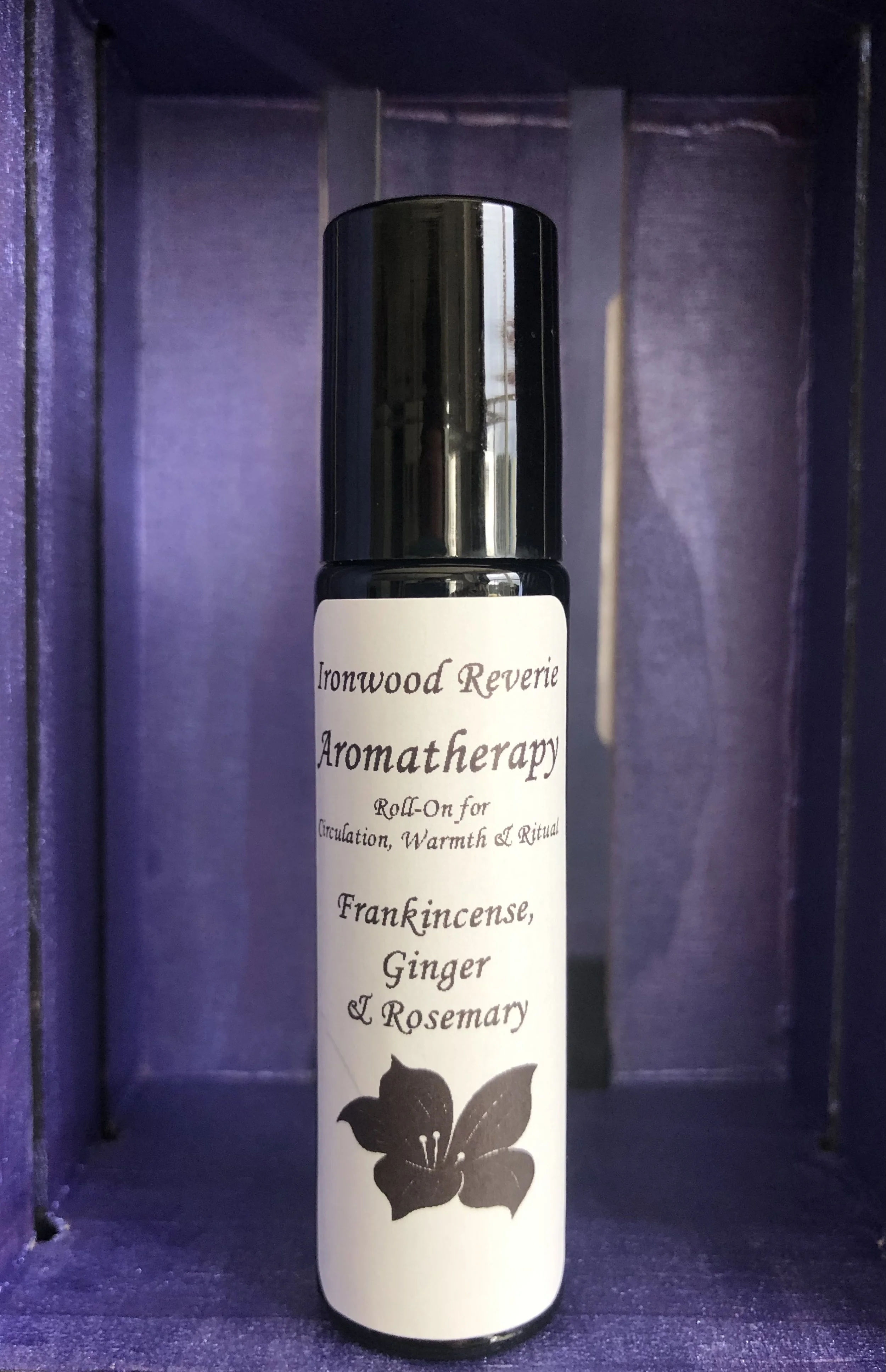 Ironwood Reverie: Frankincense, Rosemary, & Ginger Aromatherapy Roll-On
