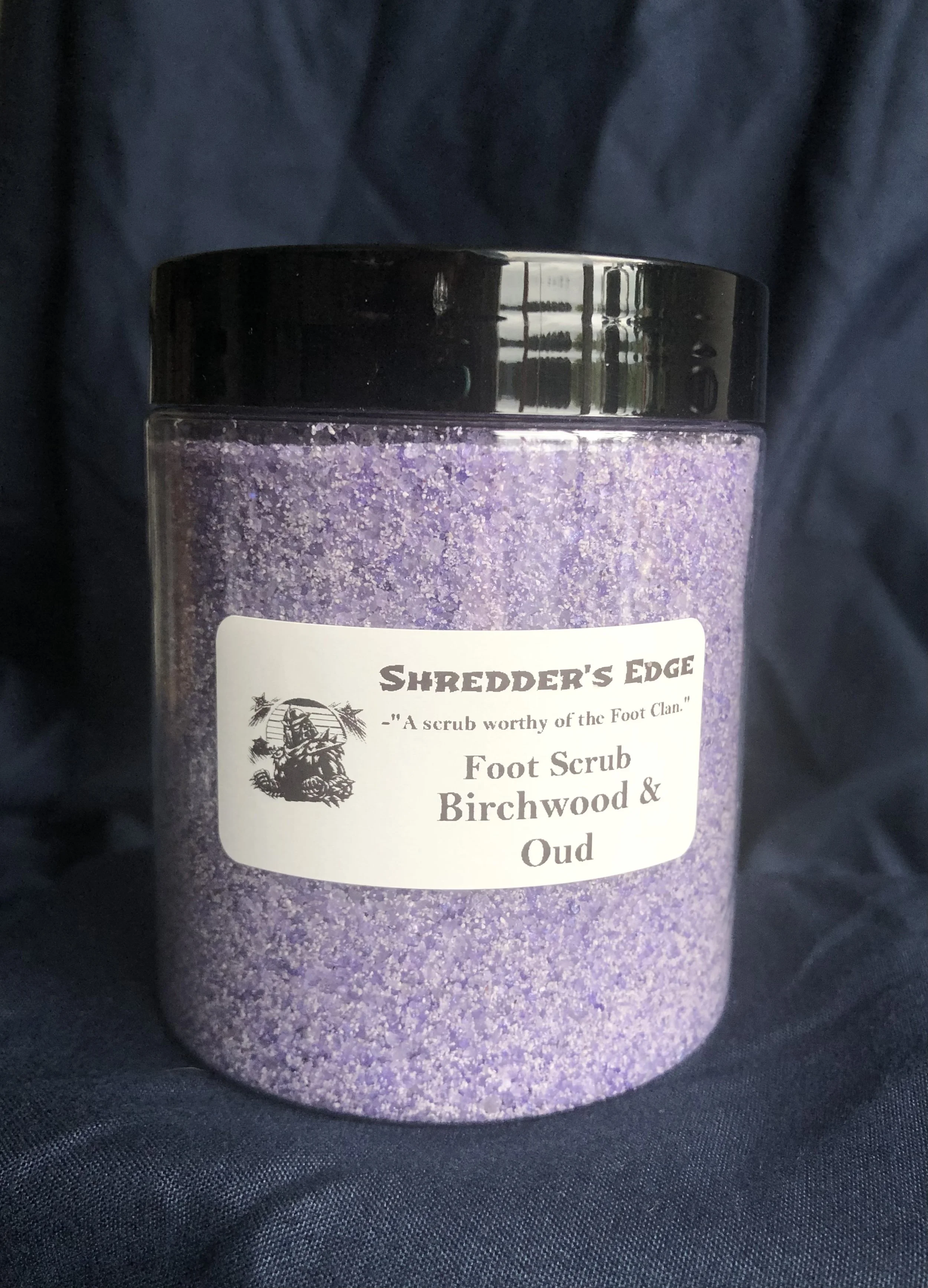 Shredder's Edge: Birchwood & Oud Foot Scrub