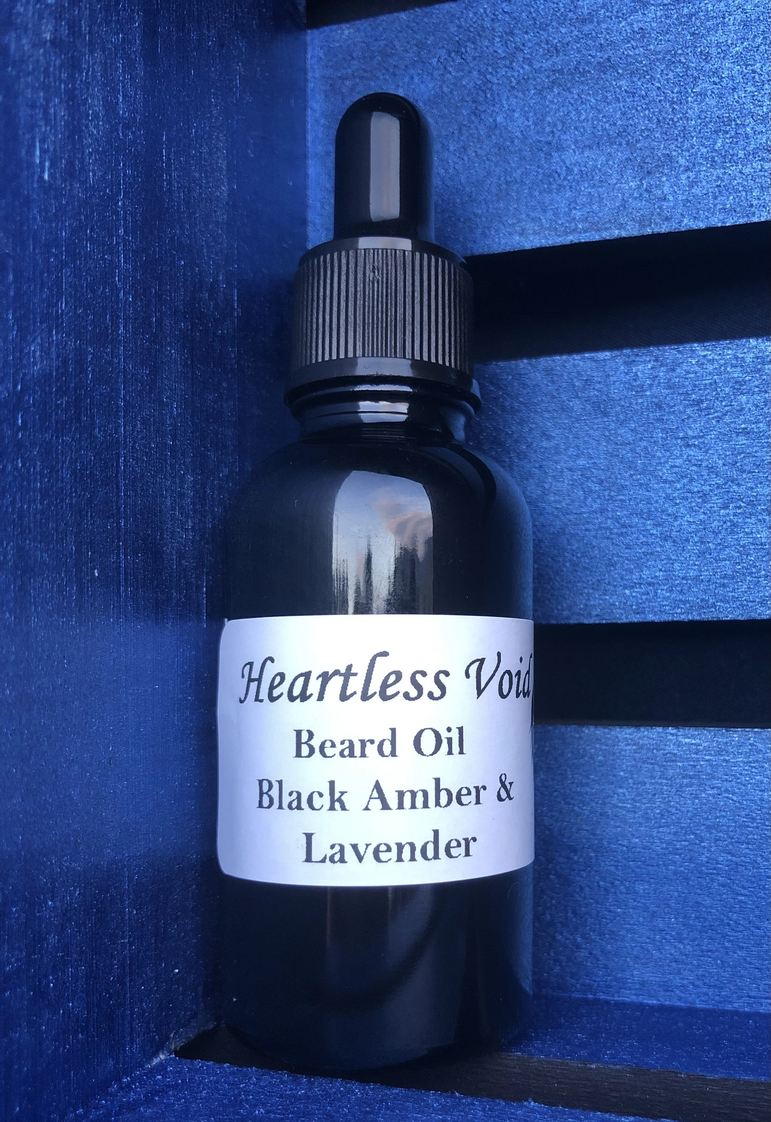 Heartless Void: Black Amber & Lavender Beard Oil