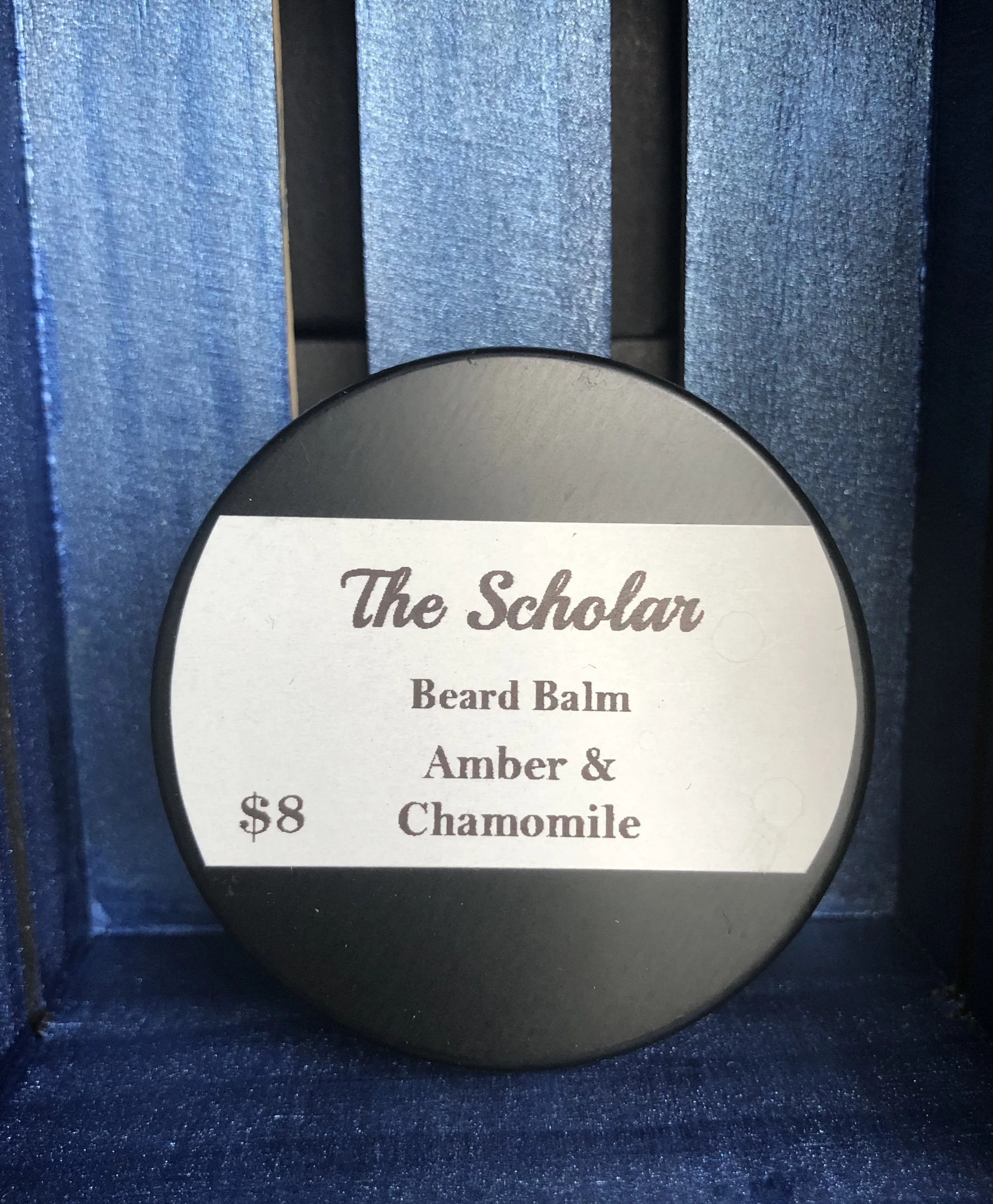 The Scholar: Amber & Chamomlie Beard Balm