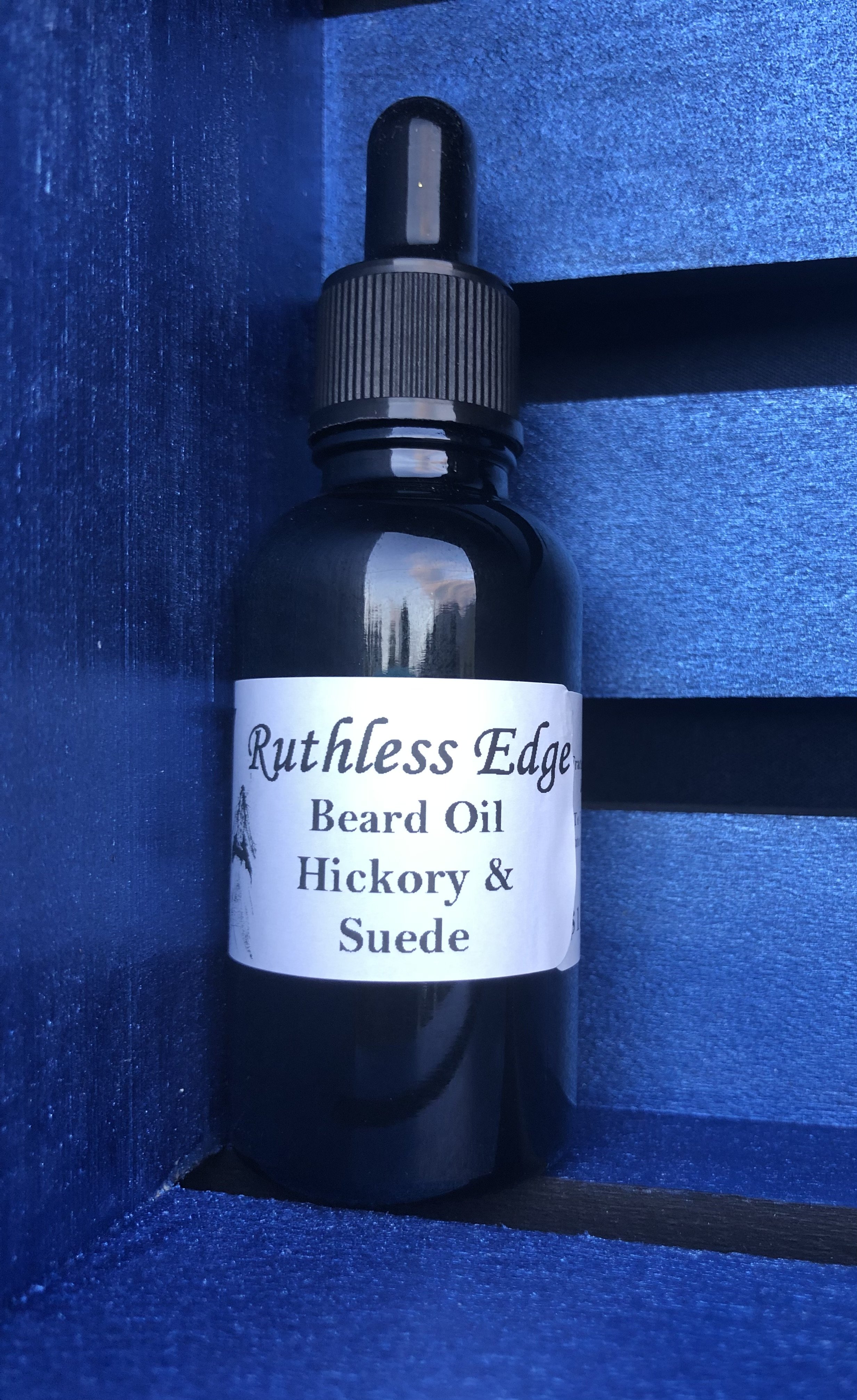 Ruthless Edge: Hickory & Suede Beard Oil