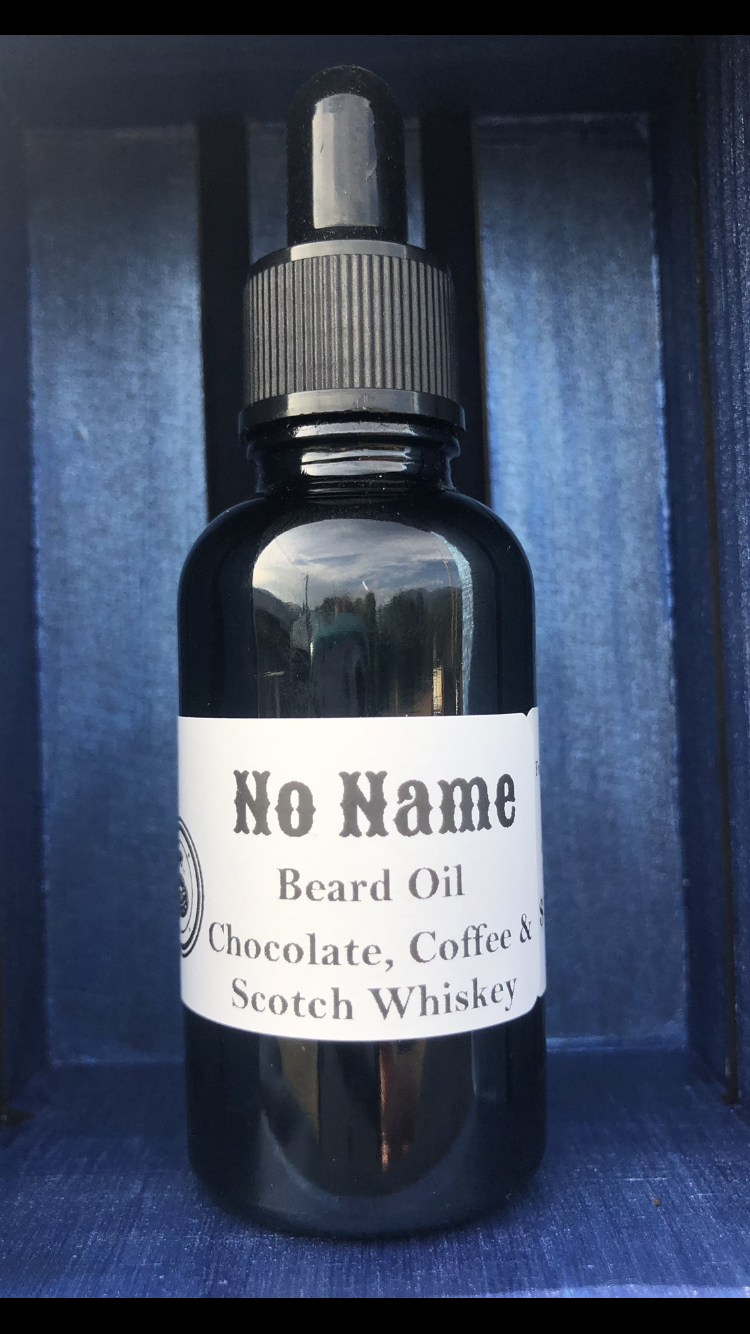 No Name: Chocolate, Coffee, & Scotch Whiskey Beard Oil