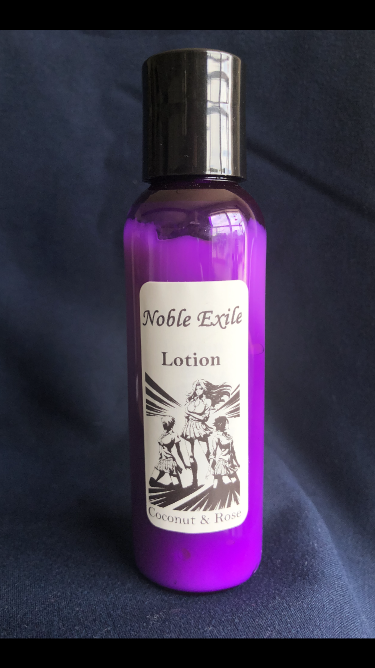 Noble Exile: Coconut & Rose Lotion