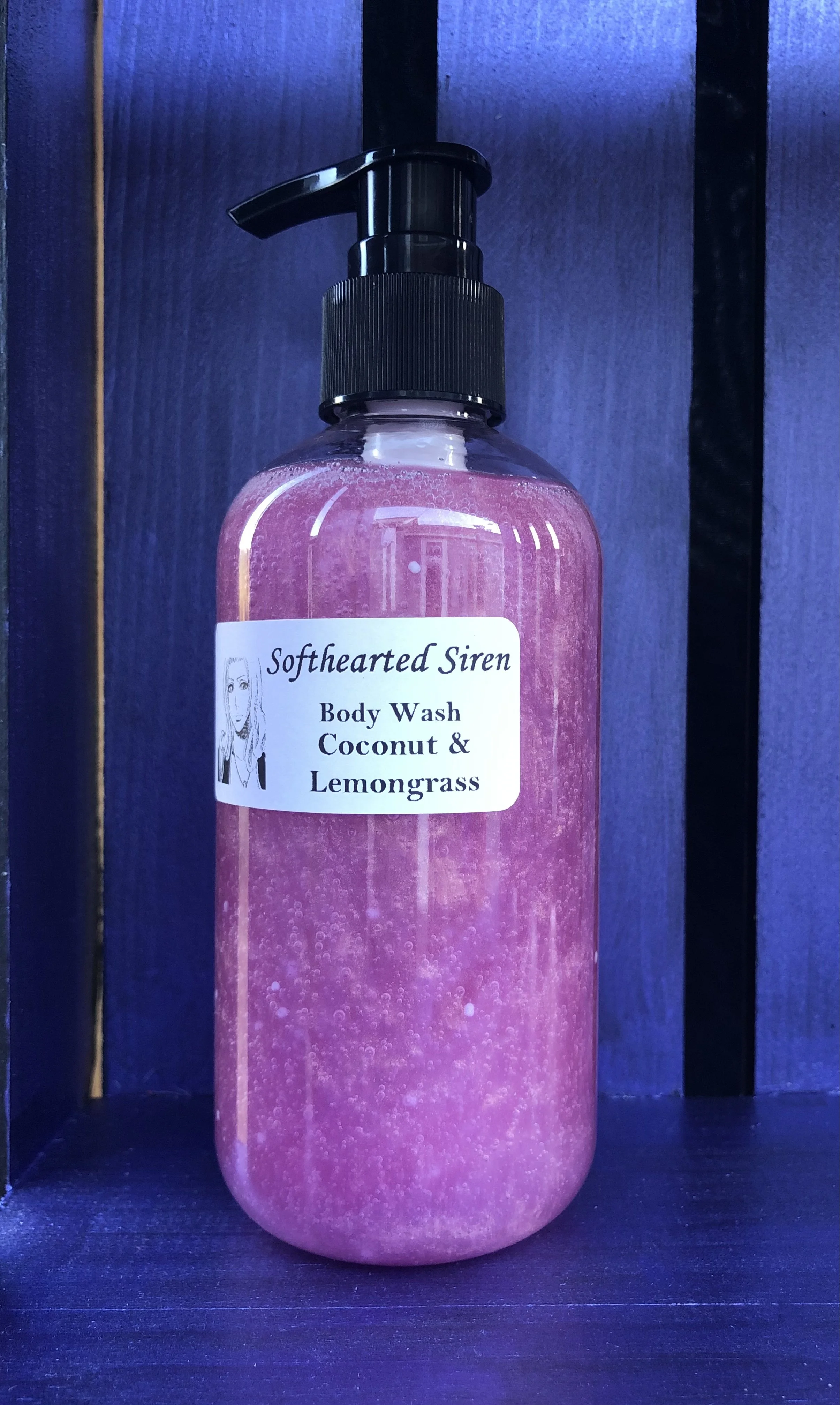 Softhearted Siren: Coconut & Lemongrass Body Wash