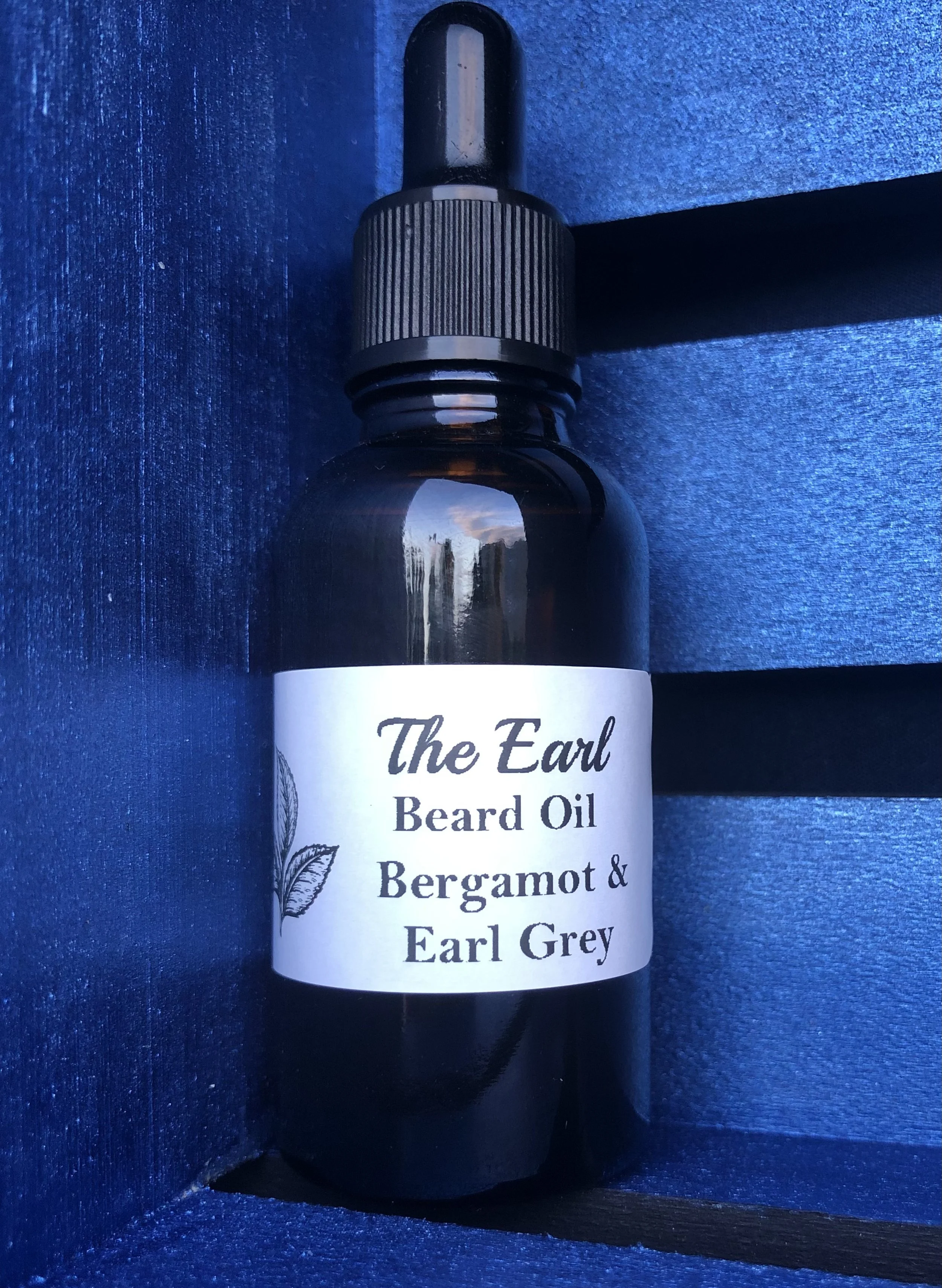The Earl: Bergamot & Earl Grey Tea Leaves Beard Oil