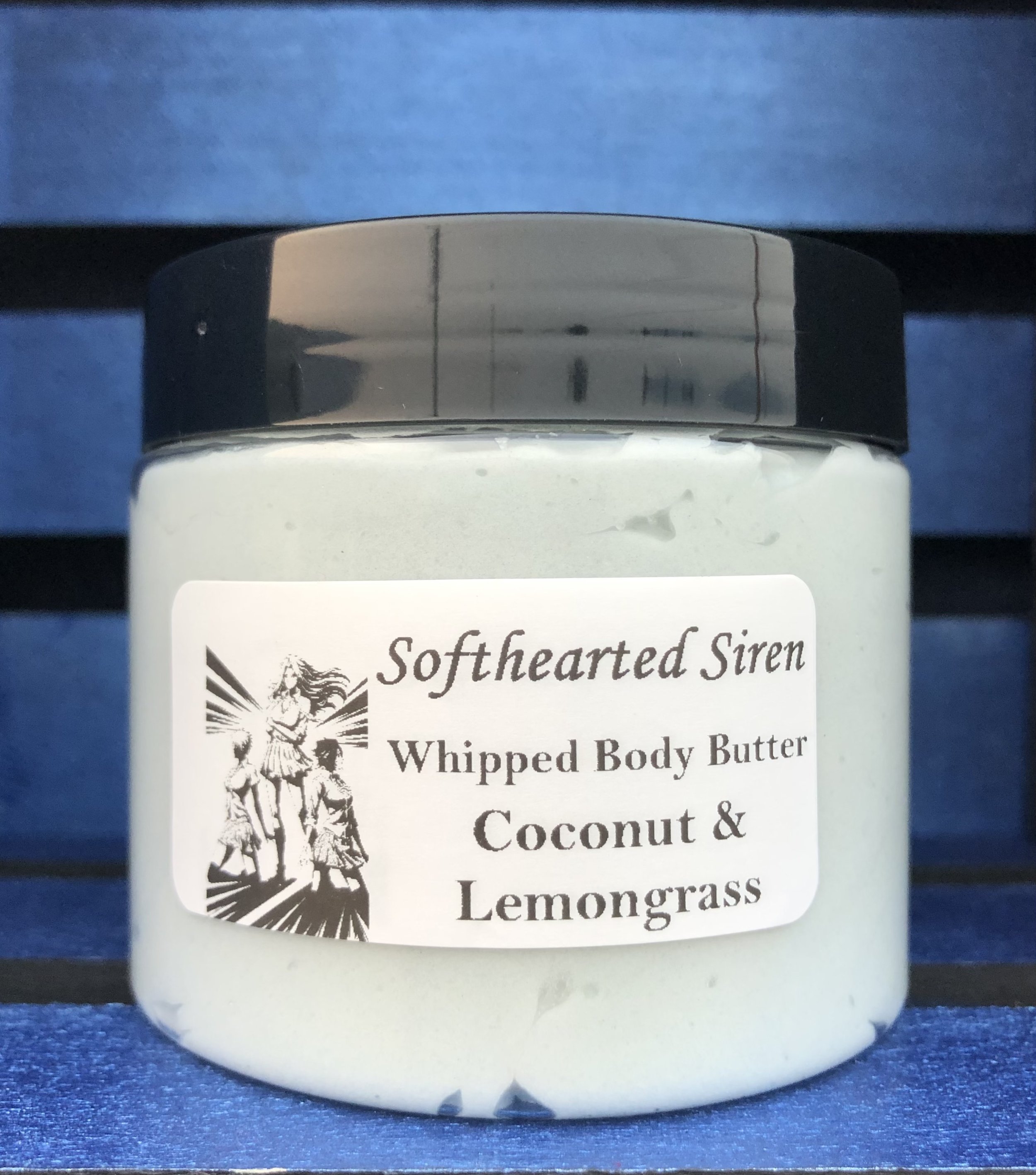 Softhearted Siren: Coconut & Lemongrass Whipped Body Butter