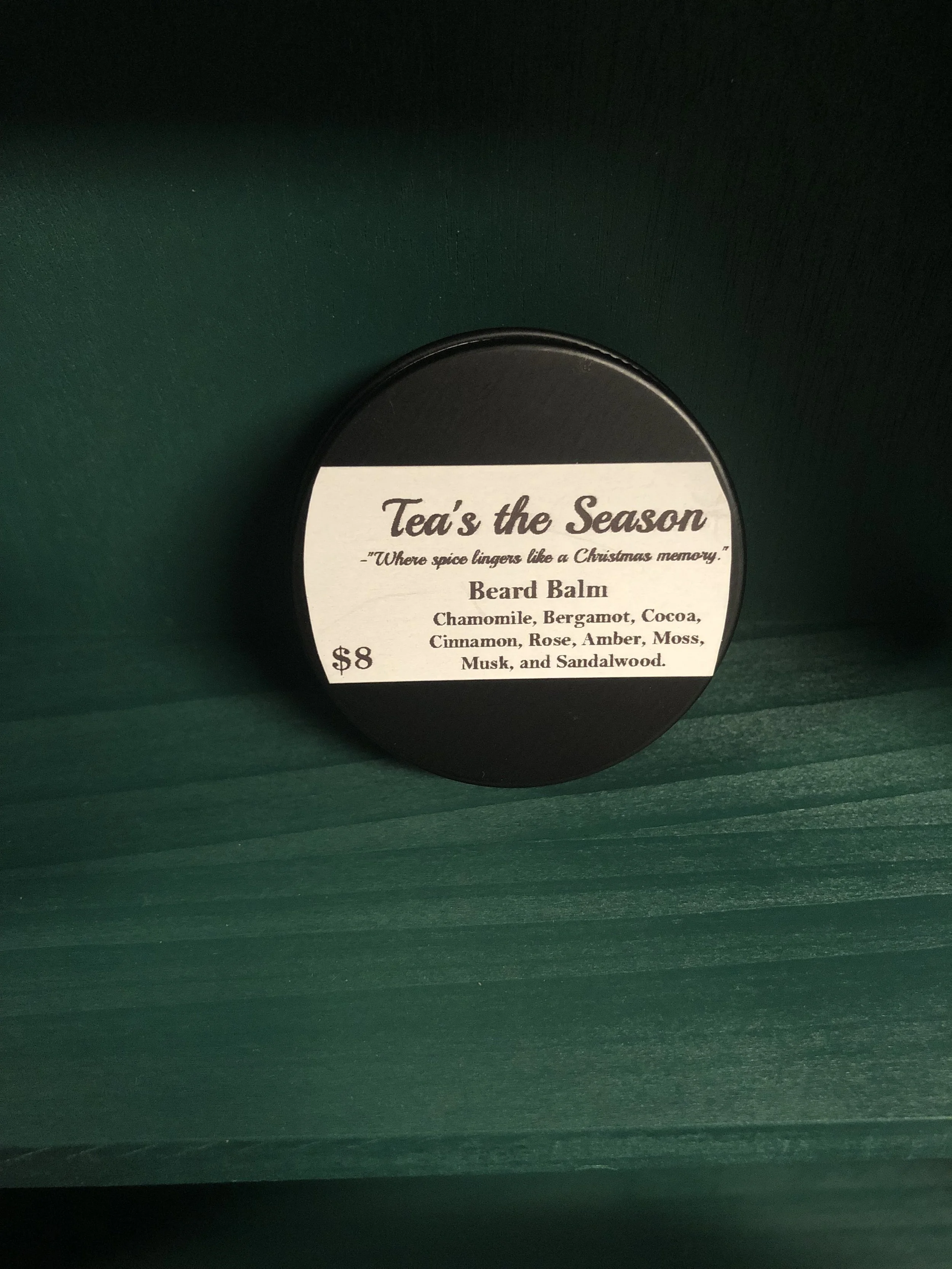 Tea's the Season Beard Balm