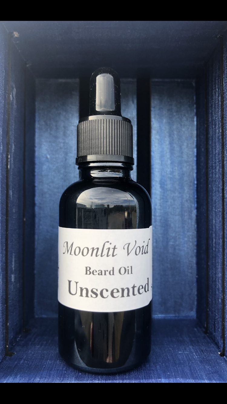 Moonlit Void: Unscented Beard Oil