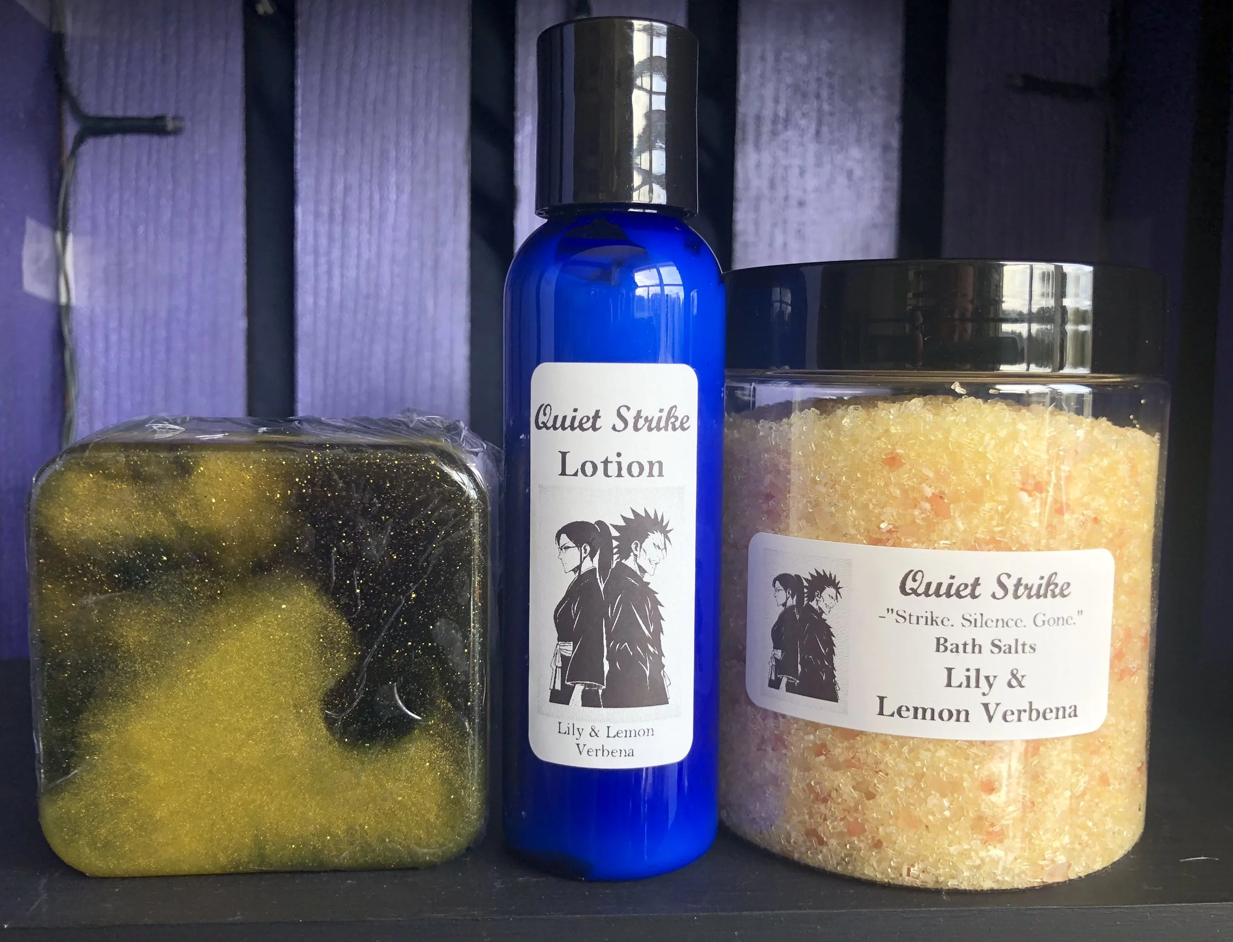 Quiet Strike Lily & Lemon Verbena Set