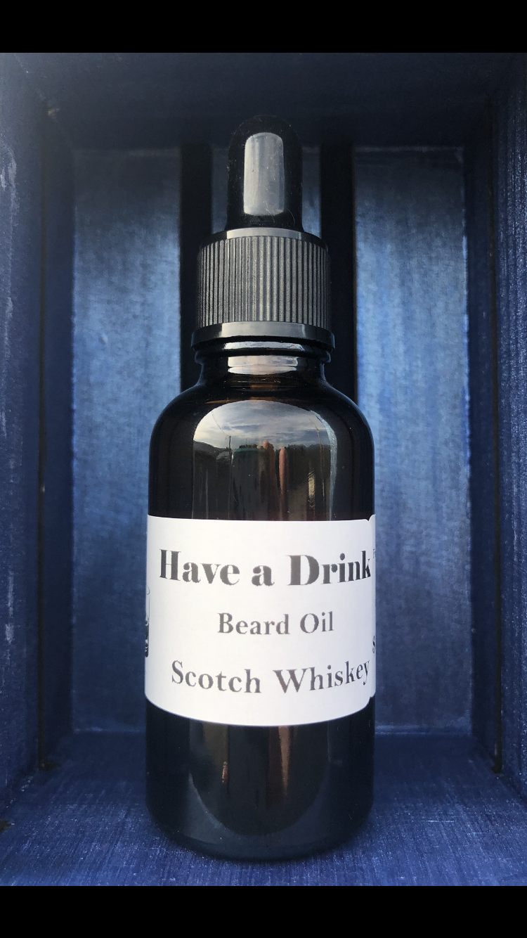 Have a Drink: Scotch Whiskey Beard Oil