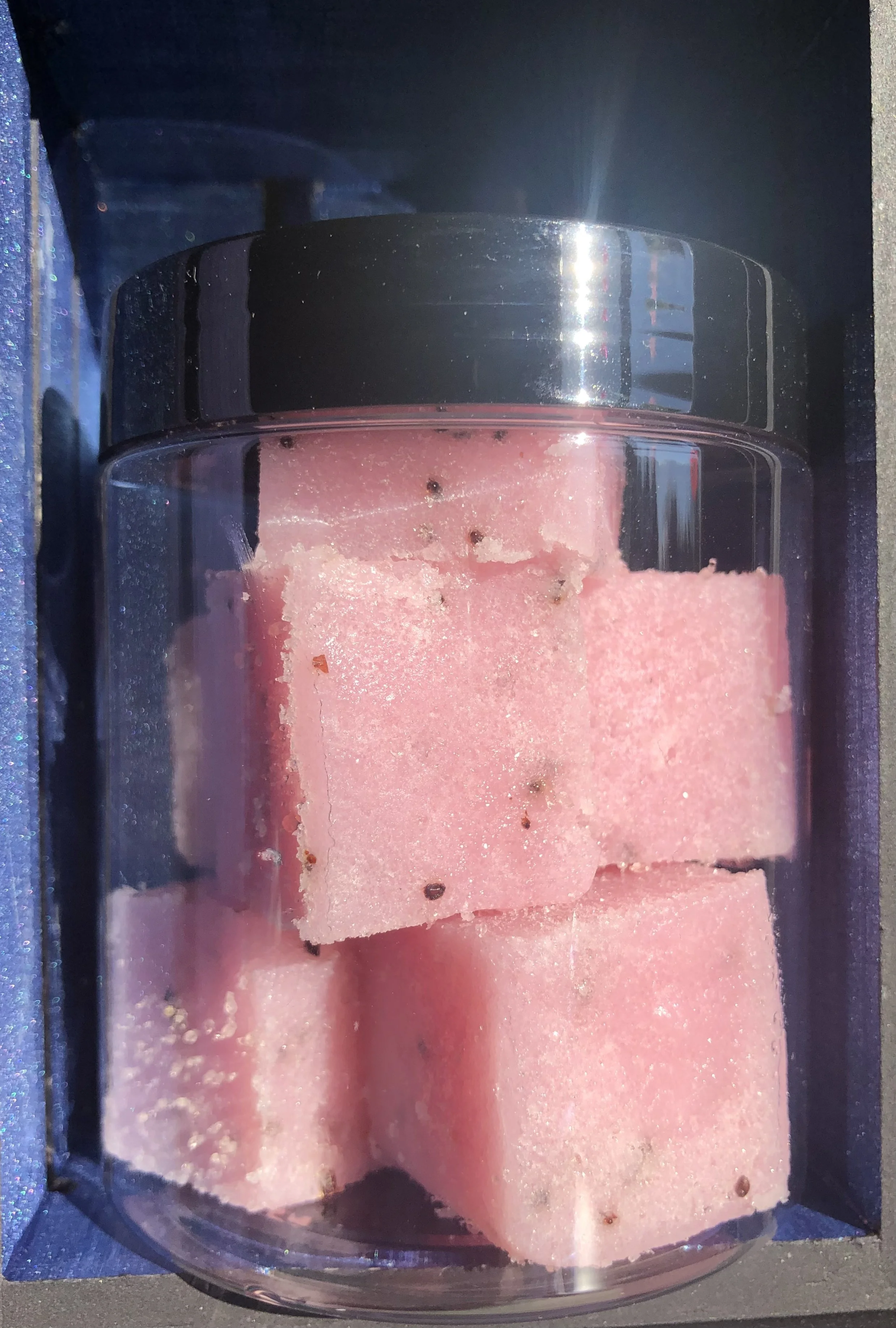 Cranberry Figment: Cranberry & Fig Sugar Scrub Cubes