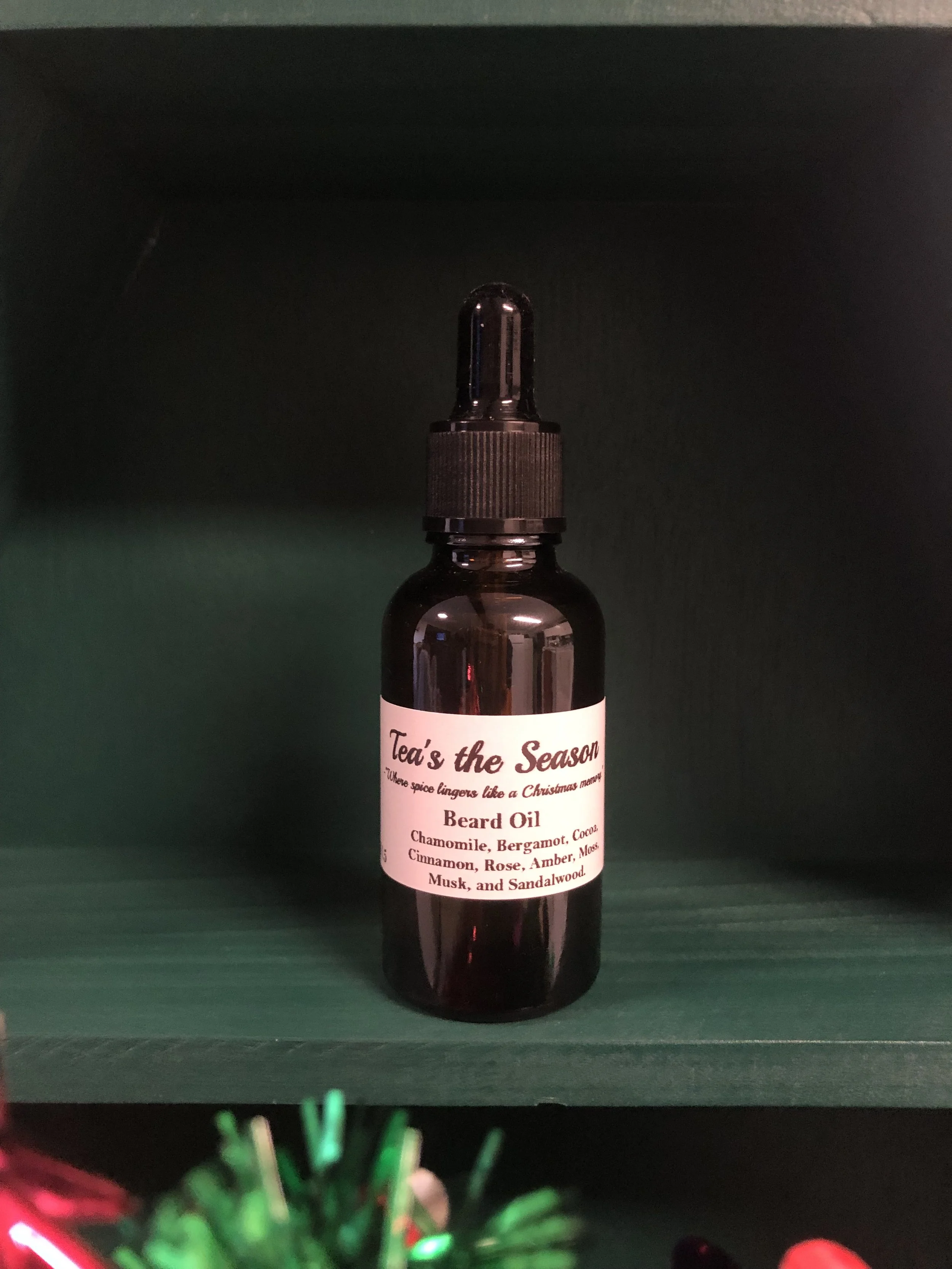 Tea's the Season Beard Oil