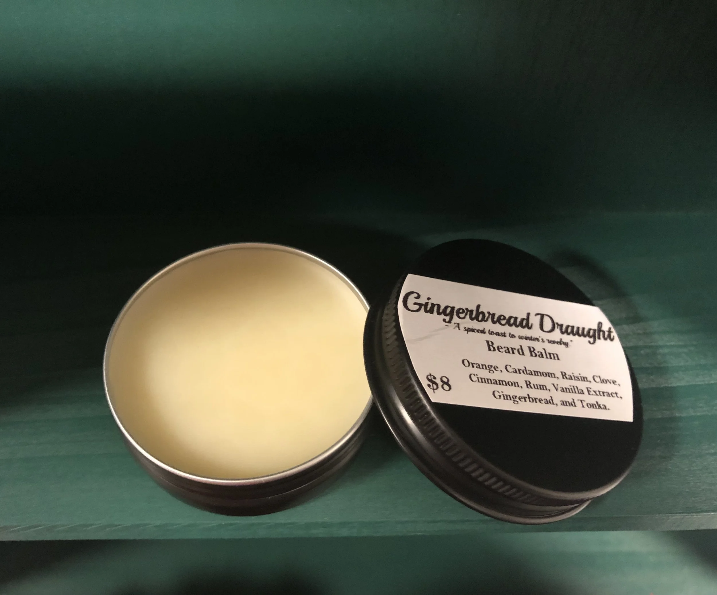 Gingerbread Draught Beard Balm