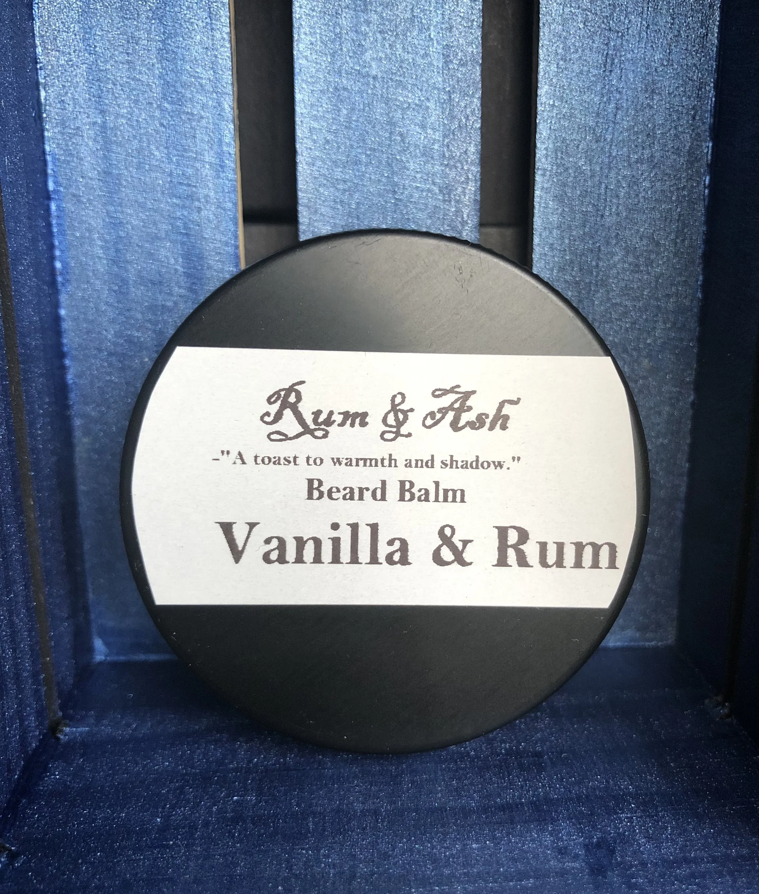 Rum & Ash: Vanilla & Rum Beard Balm