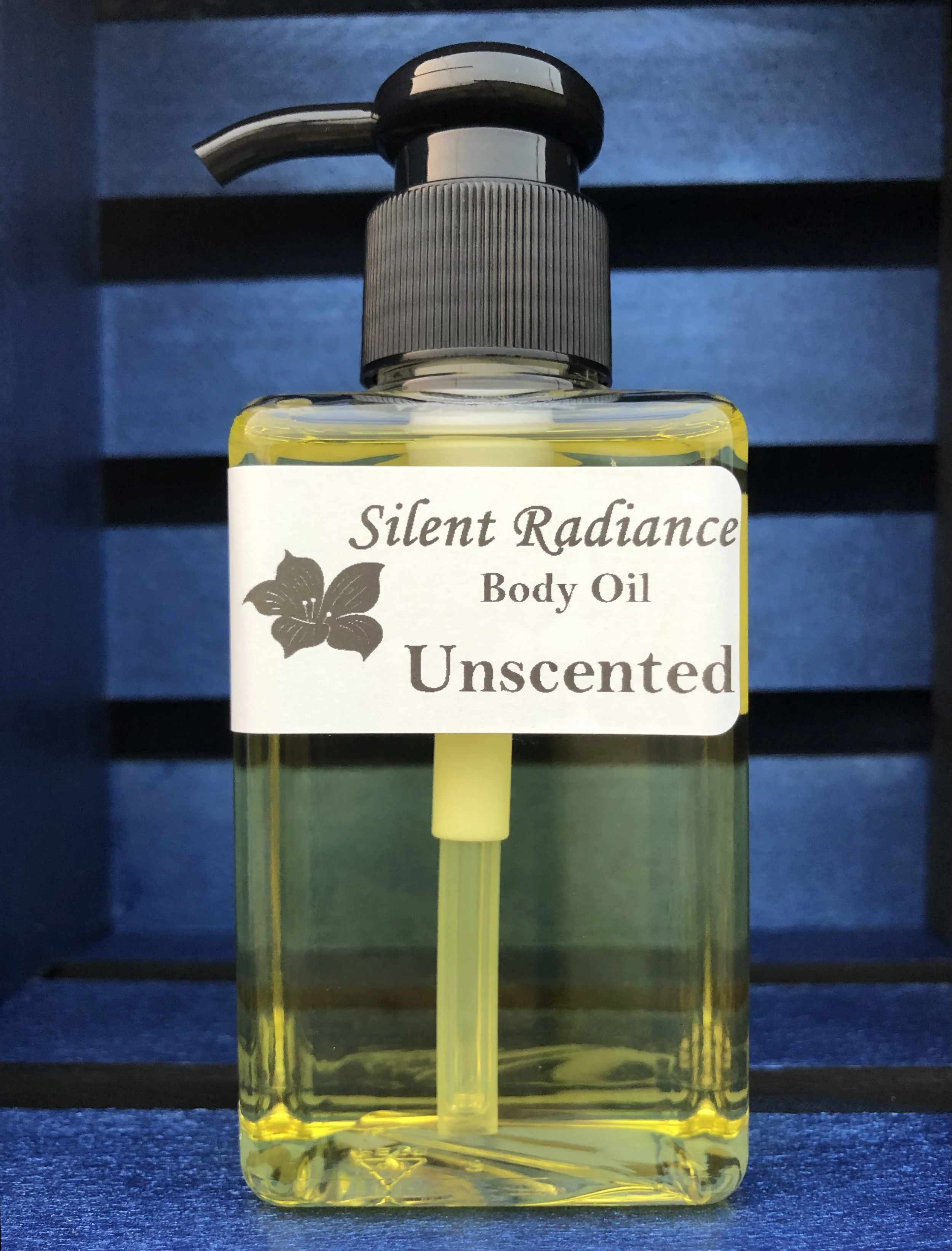 Silent Radiance: Unscented Body Oil