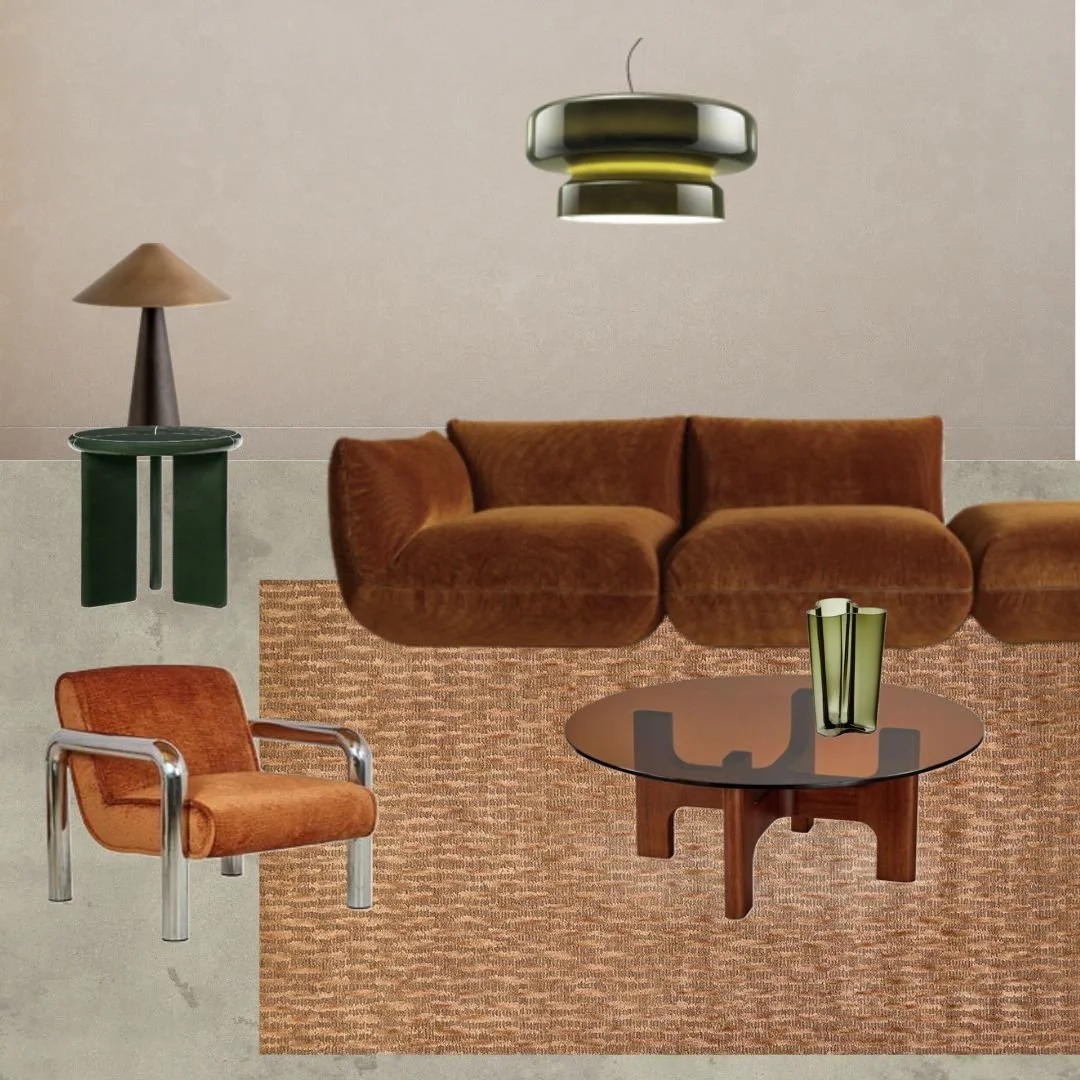 Mood Board | Mid-Century Modern Living Room #1