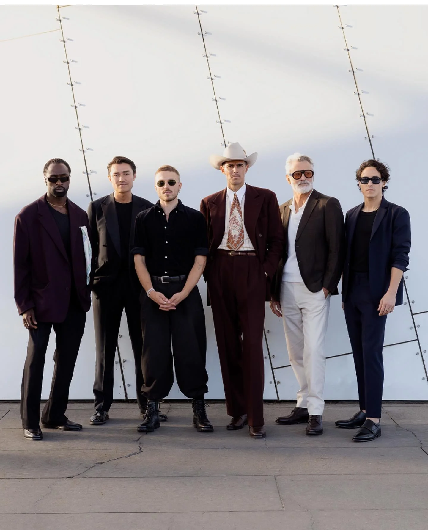 My OG lineup of Bared boys. Thanks to the dream team for repping our AW26 range last night for @melbfashionfestival 🫶