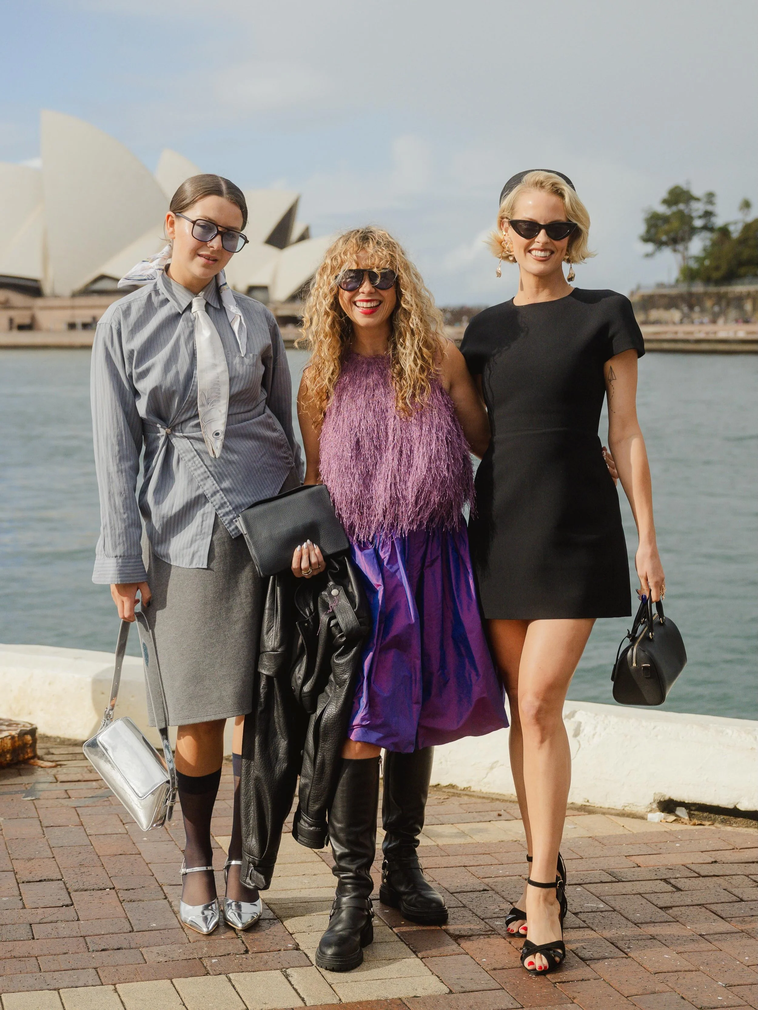 If you&rsquo;re one of the people who have seen Bared all over AFW this year, that&rsquo;s by and large thanks to these two: Jadz and Ally have worked overtime to bring the brand to life across runway placement, street style, and our beautiful lunch.