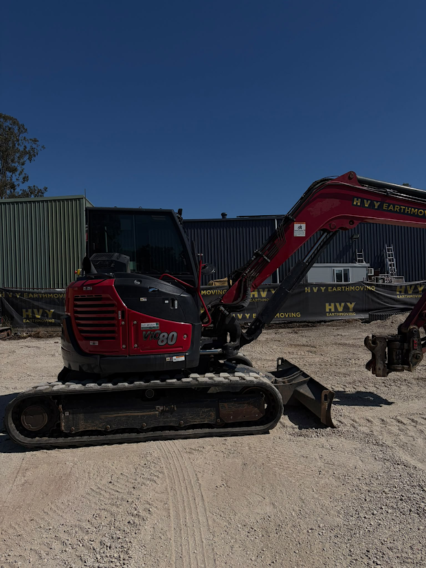 7-9 Tonne Excavator Hire