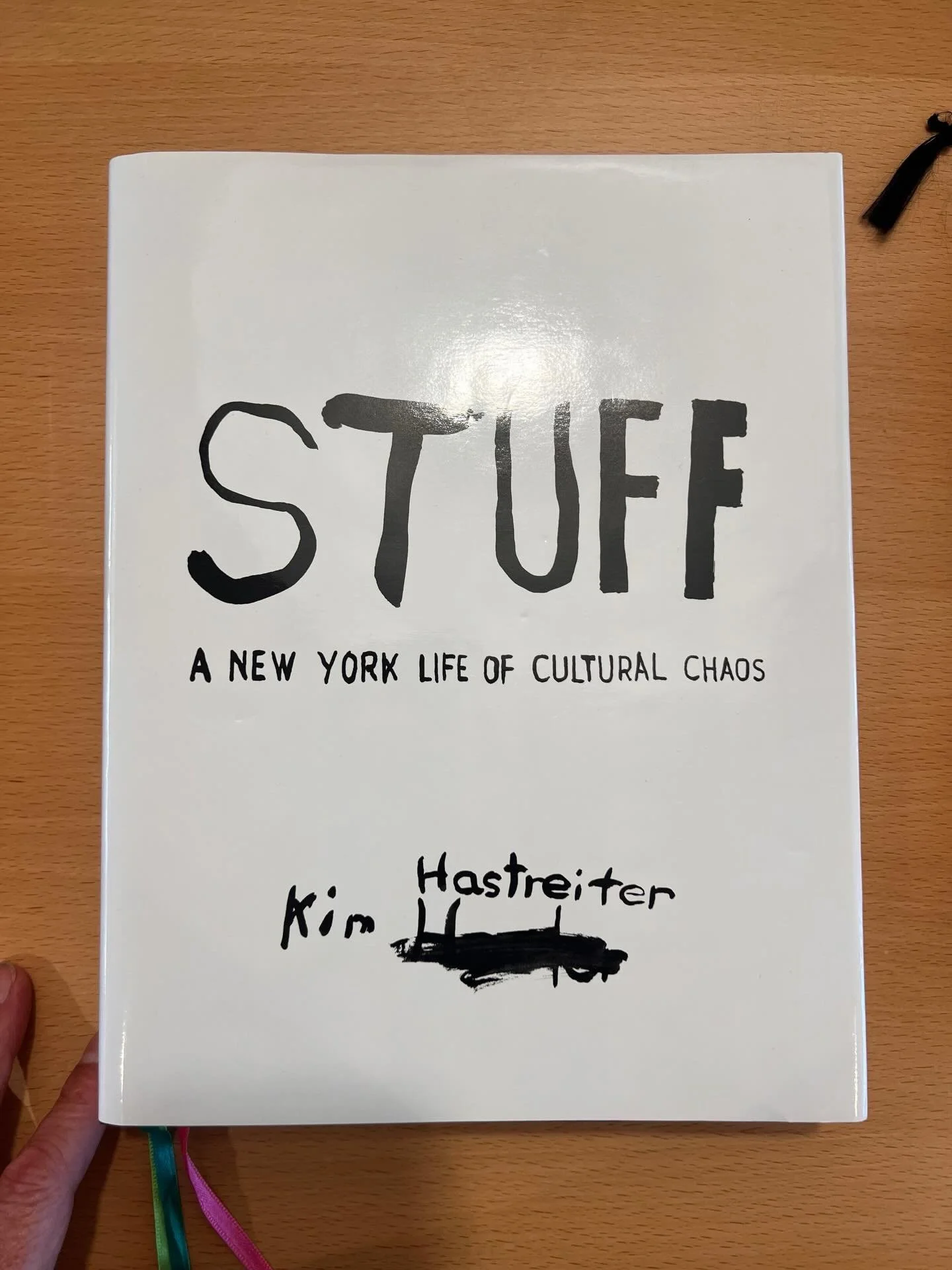 Spotted in LA @hammer_museum in @kimpaper great new book (thank you Kim!) Our timepiece design/collaboration with @creativegrowth and fantastic artist Dan Miller, his works are included in the permanent collection of MoMA. Buy this book, link in bio 