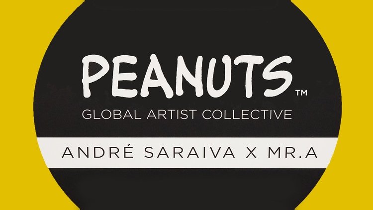 Peanuts global artist collective exhibition collaboration by Matt Murphy Design