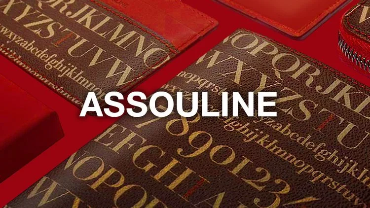 Assouline luxury accessories collaboration by Matt Murphy Design