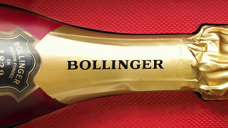 Bollinger champagne packaging and brand design by Matt Murphy Design
