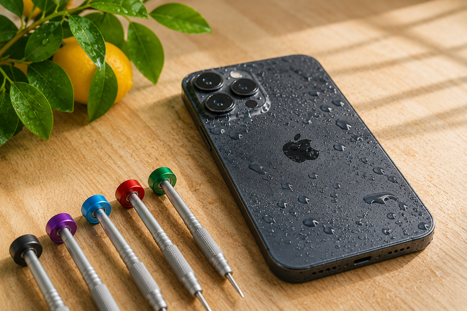 reparar iphone mojado murcia