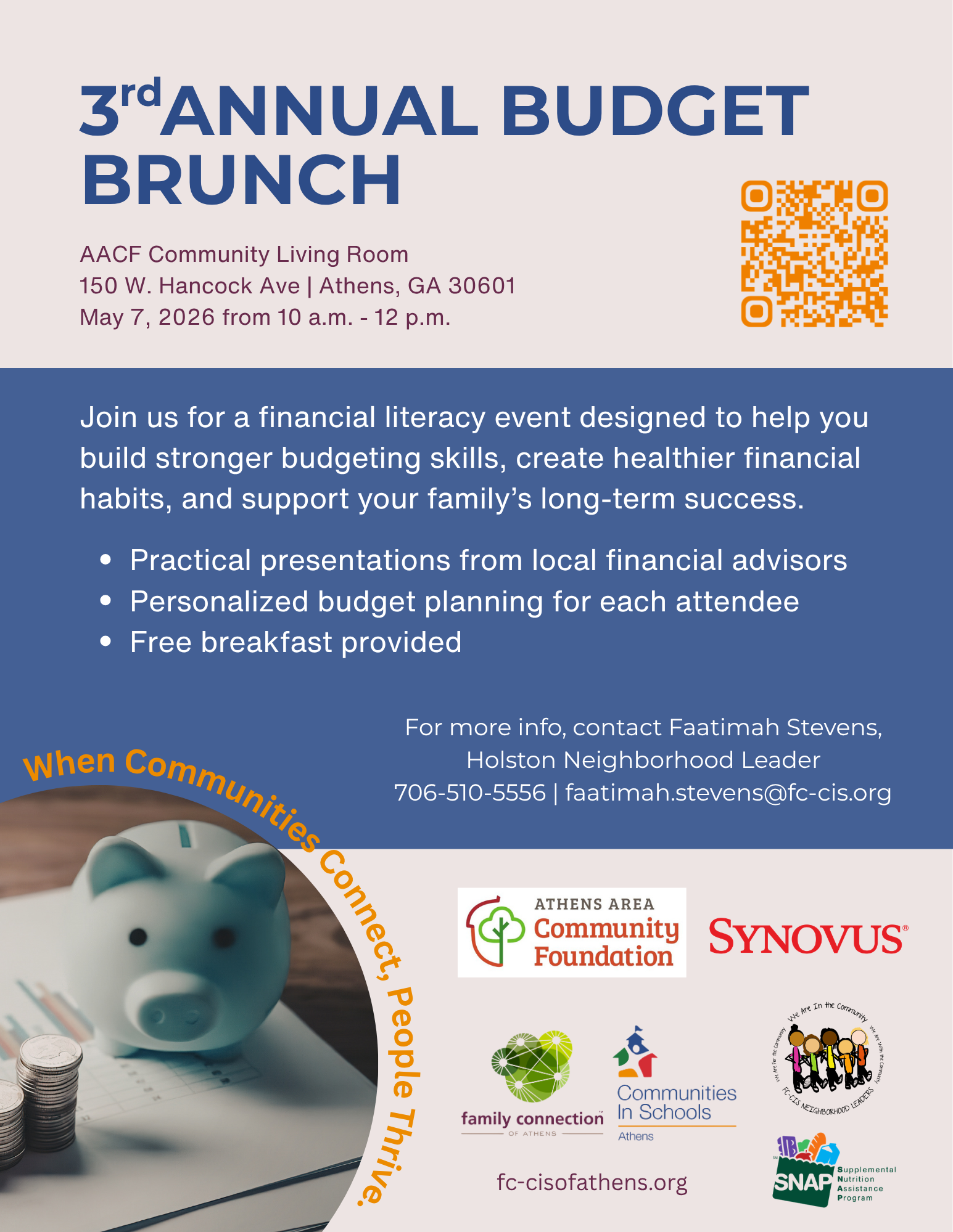 3rd Annual Budget Brunch