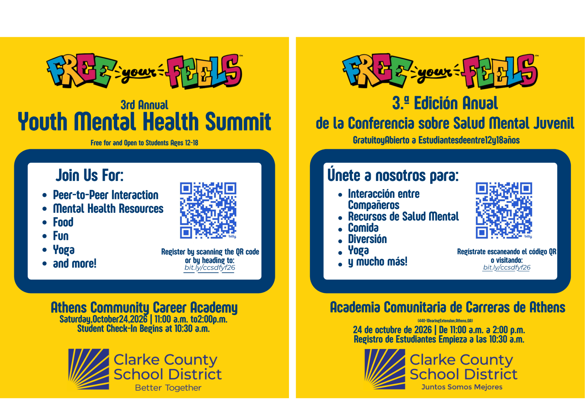 Free Your Feels: Teen Mental Health Summit