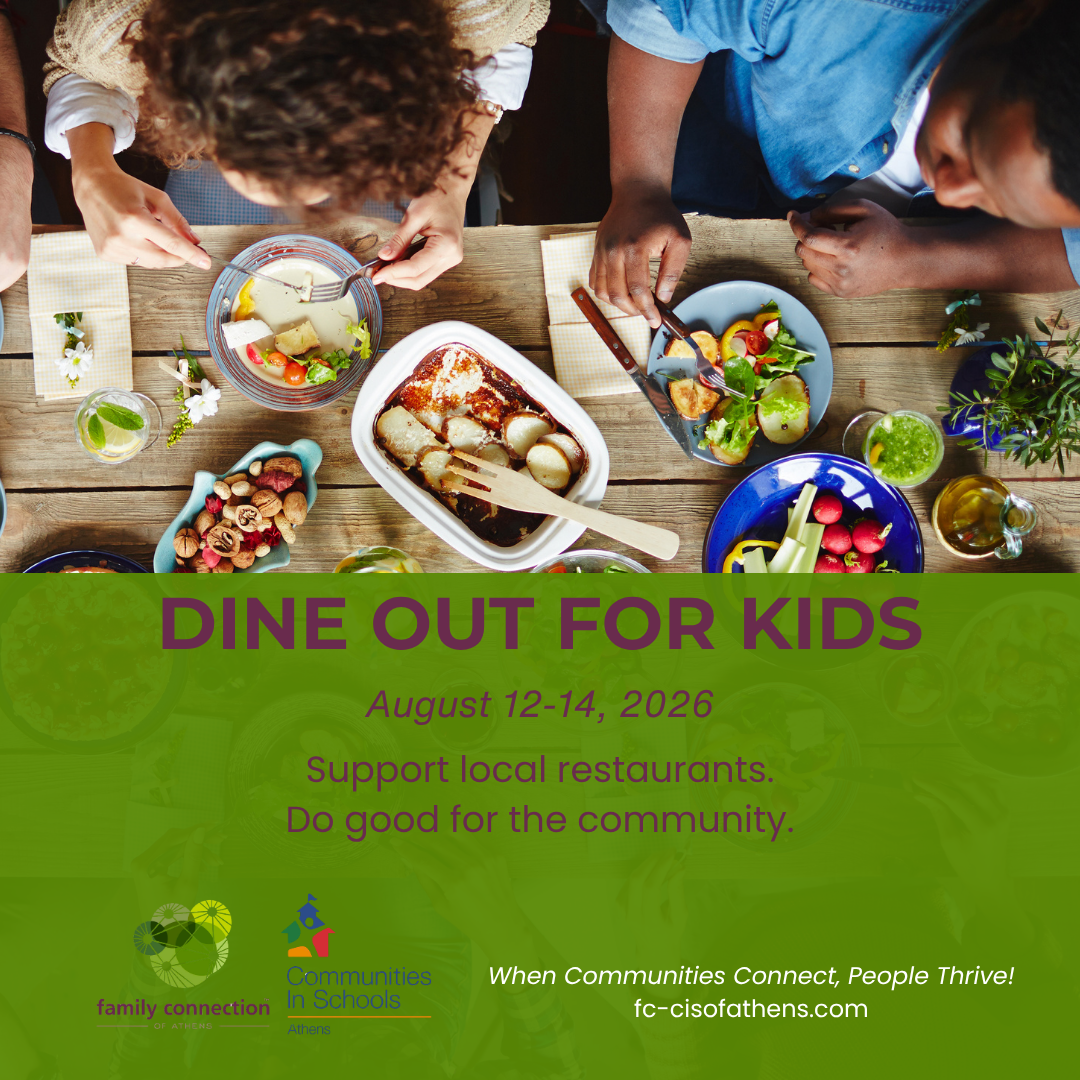 Dine out for kids