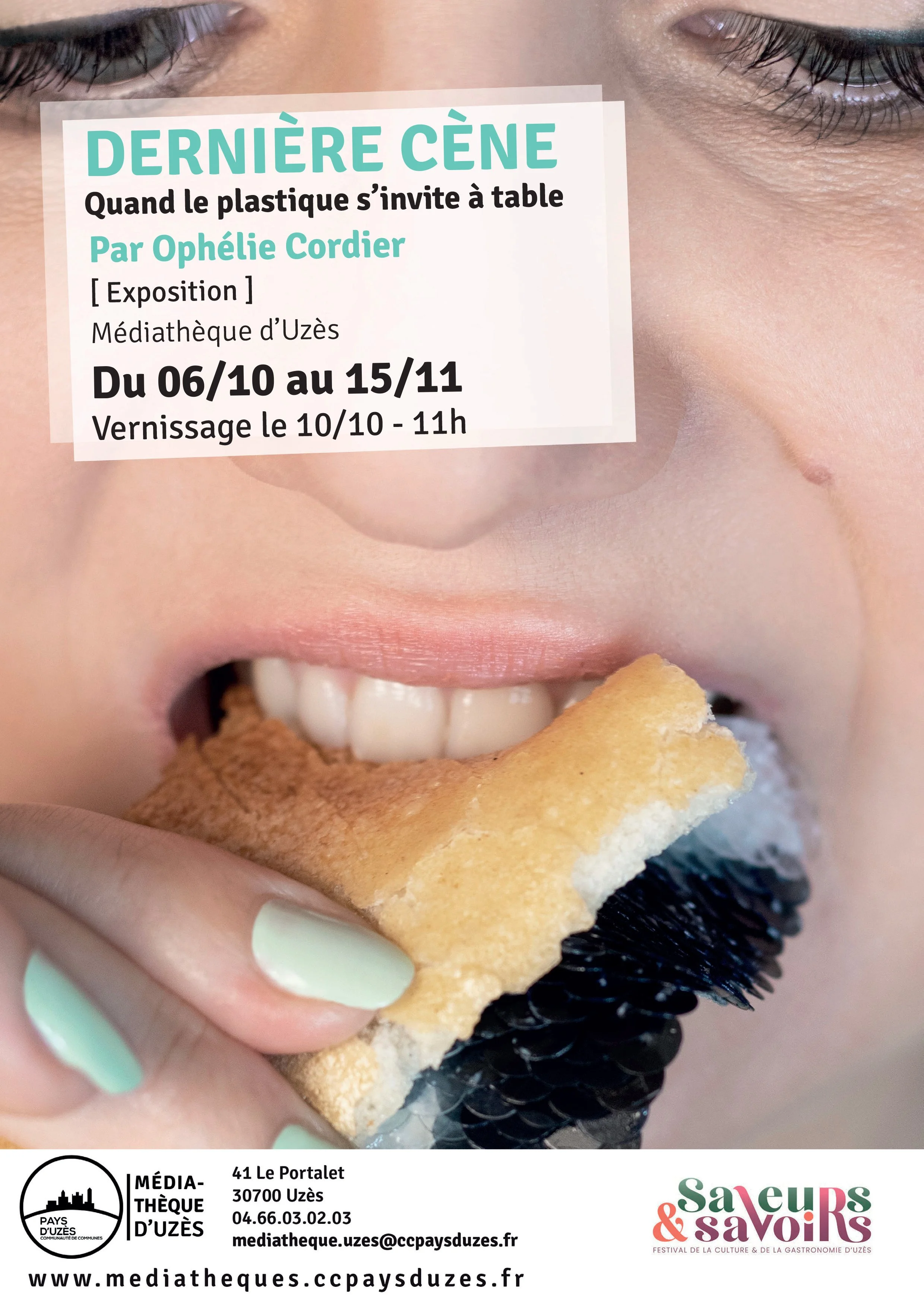 Affiche de Dernière Cène à Uzès, Ophélie Cordier