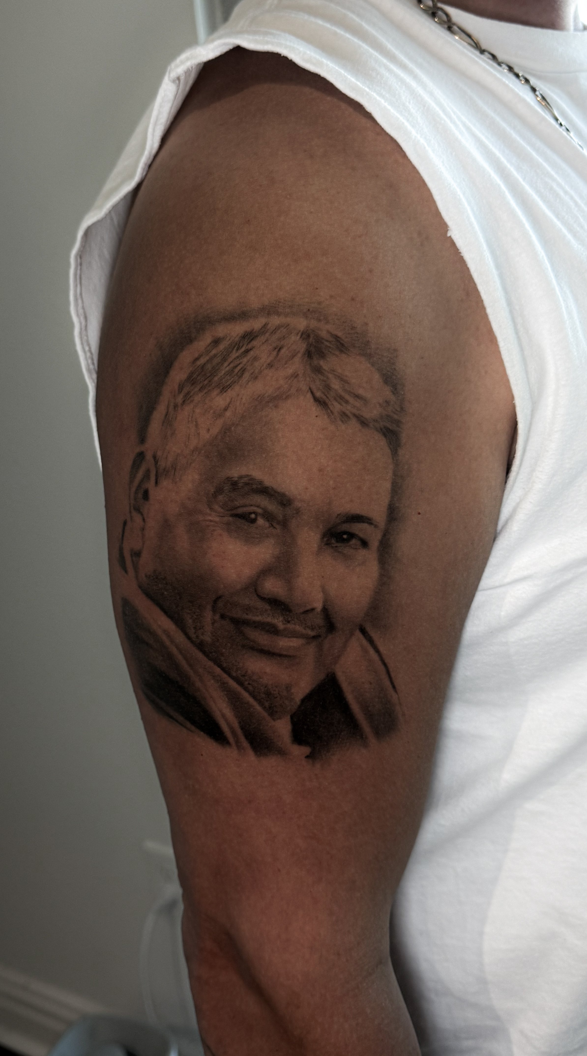 Black and Grey Portrait | Dallas, Texas