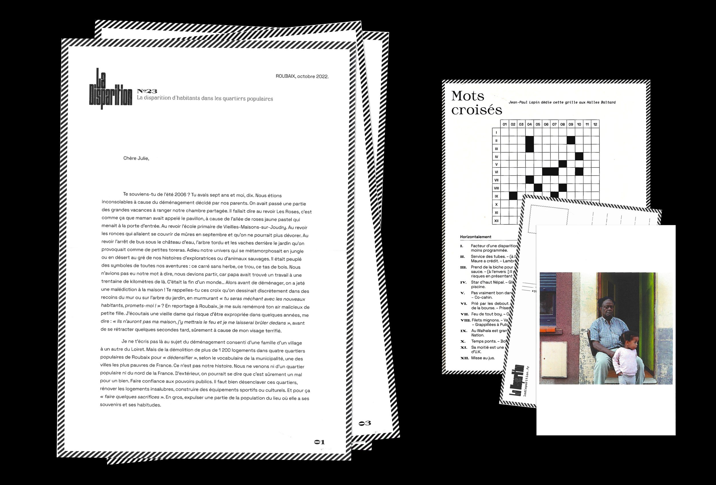 La Disparition, Octobre 2022