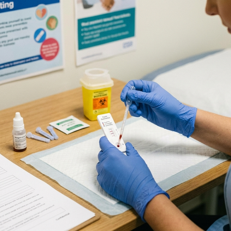 rapid blood testing instant test
