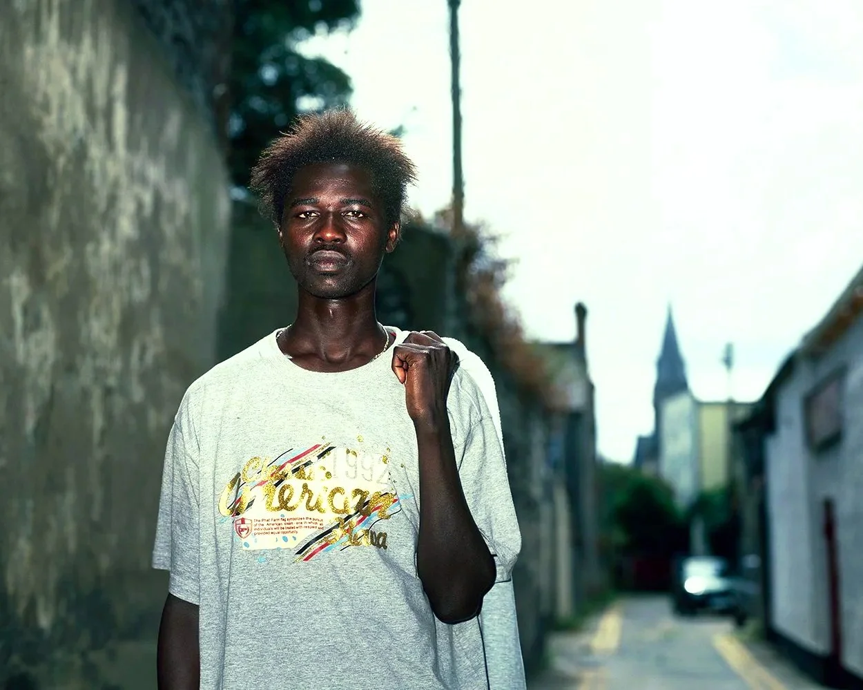 Erick from Somalia, in Limerick 2001 