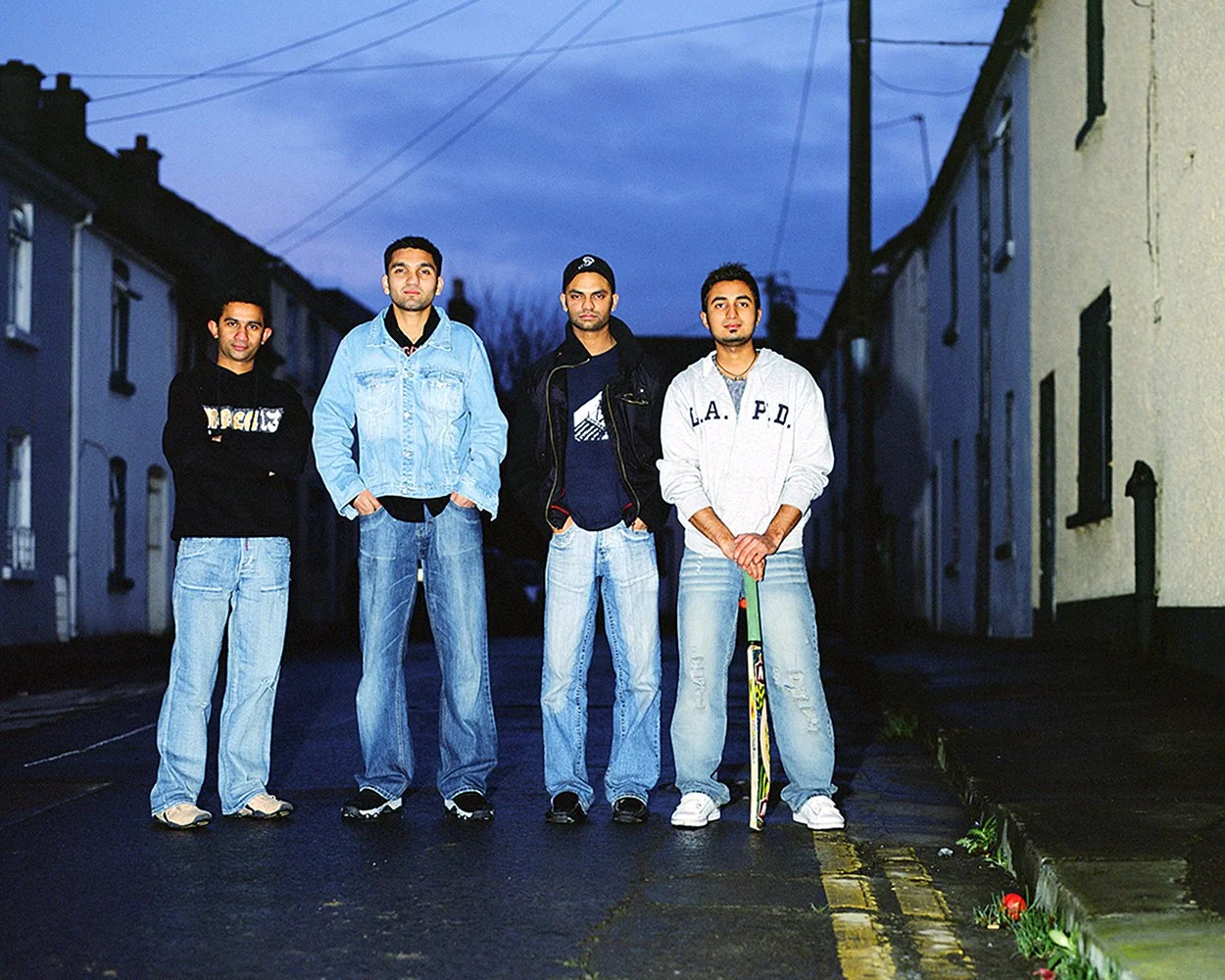 Playing Cricket on O' Curry St