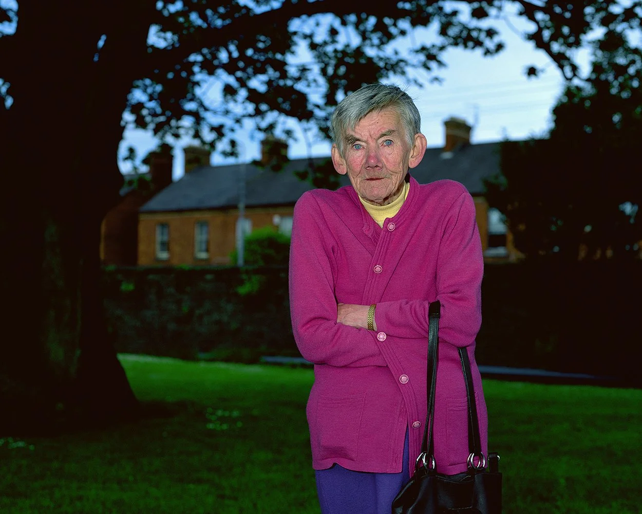 Women in Pink Cardigan 2001